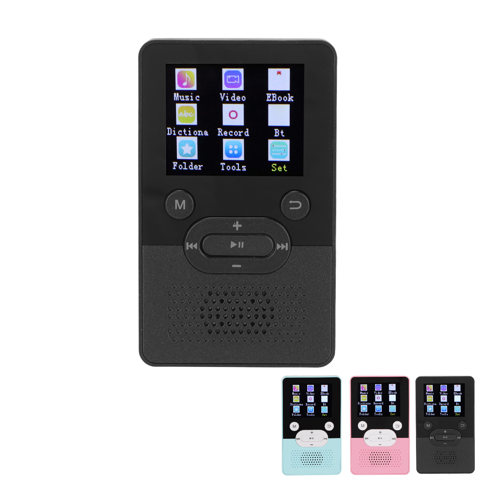 Reproductor de MP4 T9 pantalla a color de 1,8 pulgadas sonido sin pérdidas reproductor de MP3 con soporte BT 4,2 - Imagen 44 de 51