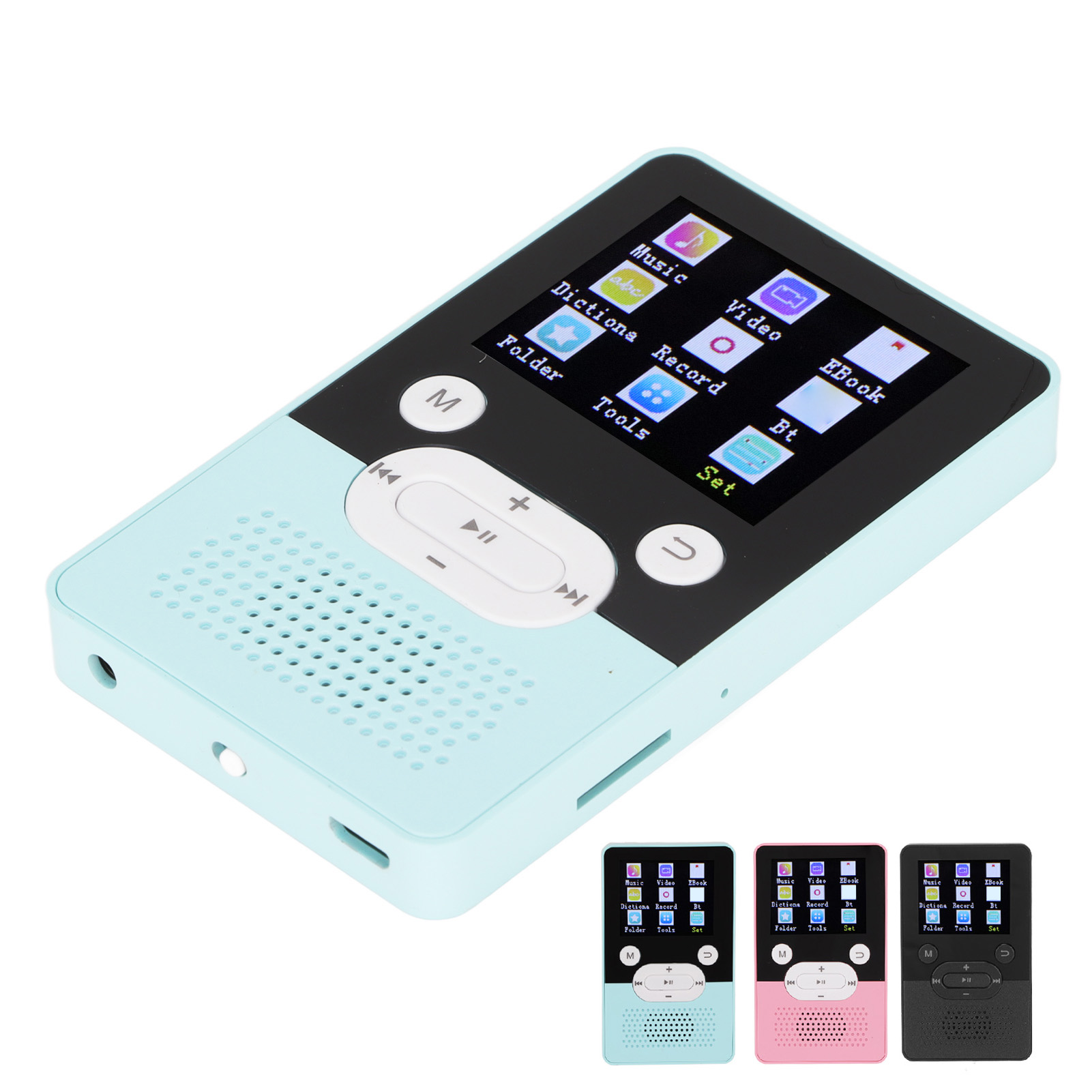 Reproductor de MP4 T9 pantalla a color de 1,8 pulgadas sonido sin pérdidas reproductor de MP3 con soporte BT 4,2 - Imagen 27 de 51