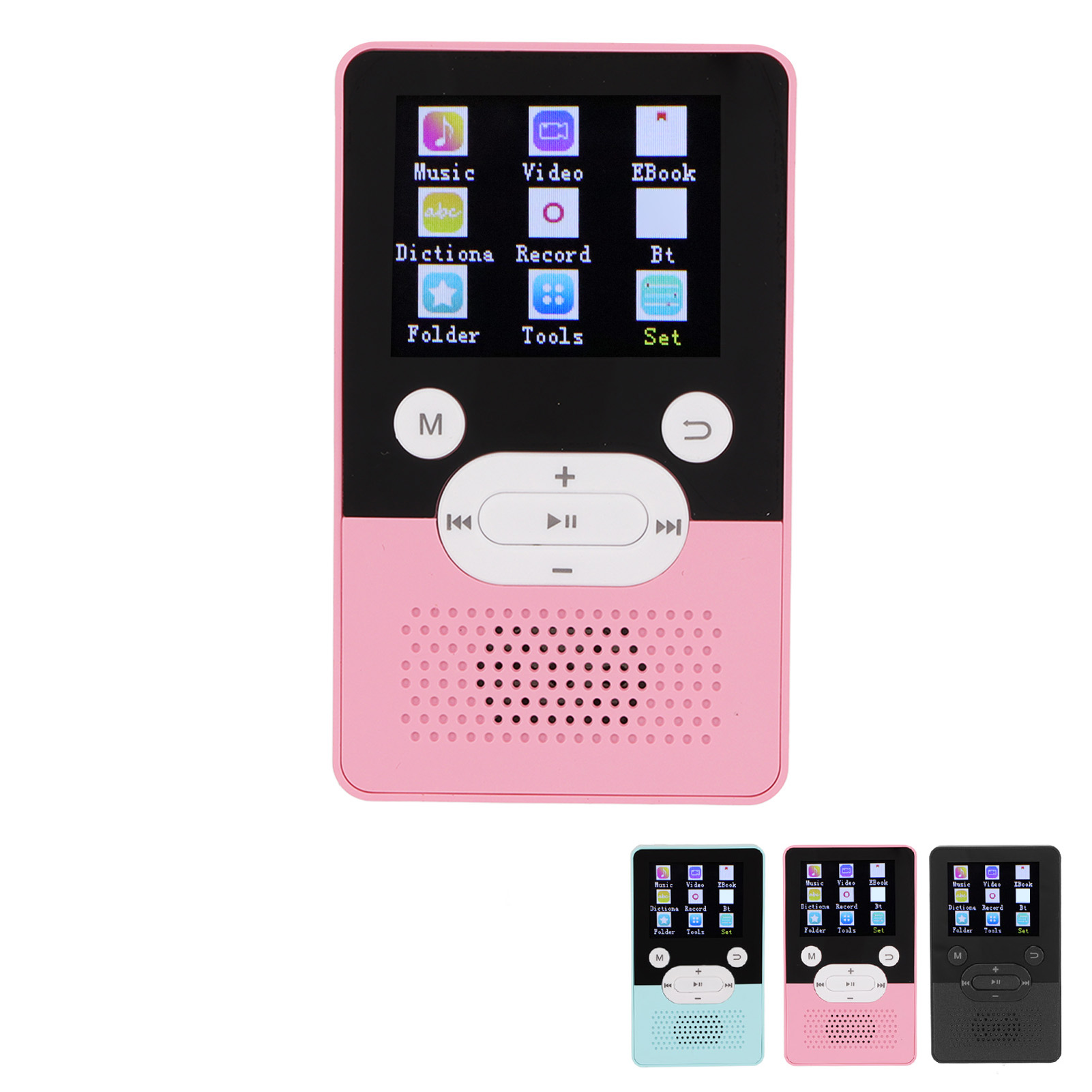 Reproductor de MP4 T9 pantalla a color de 1,8 pulgadas sonido sin pérdidas reproductor de MP3 con soporte BT 4,2 - Imagen 29 de 51