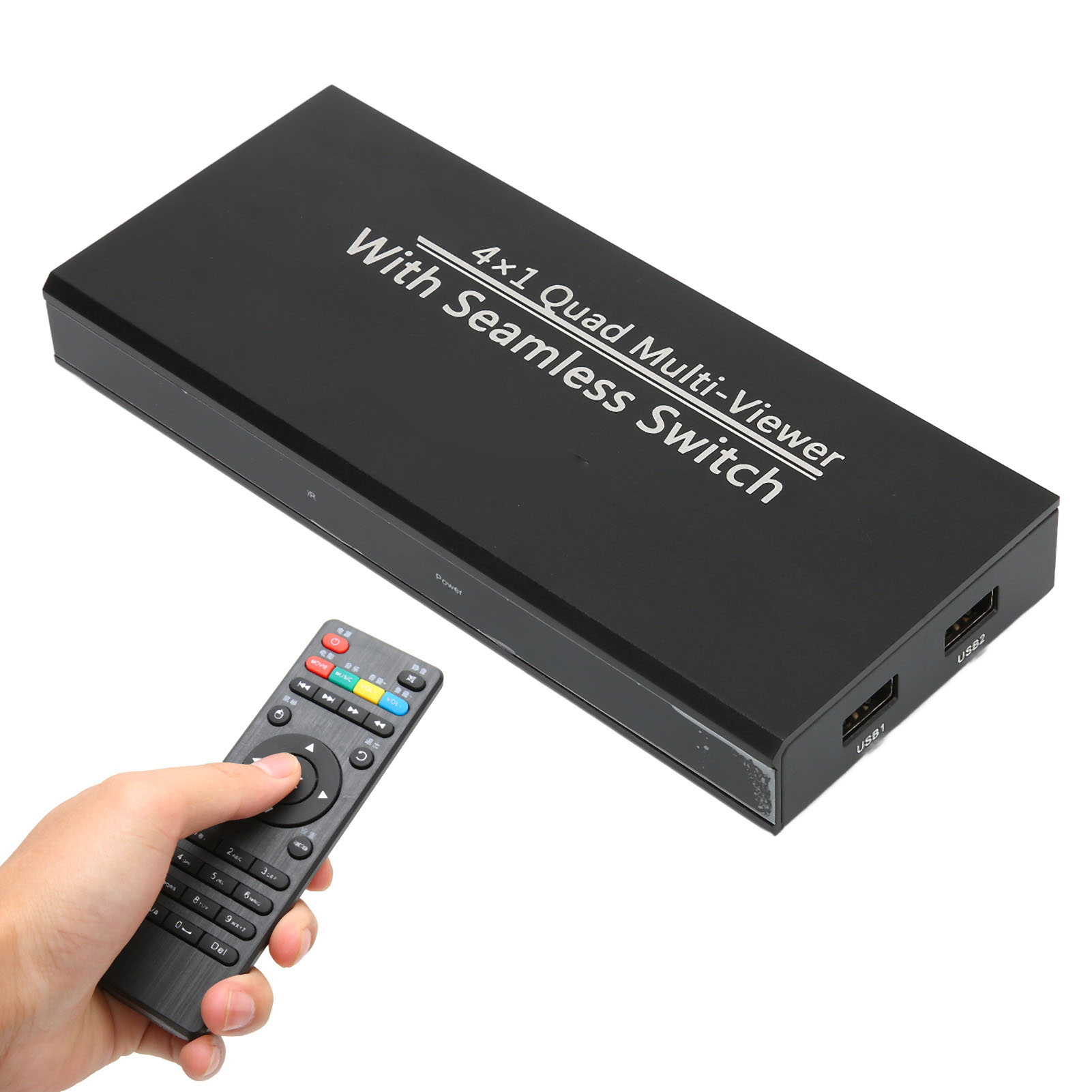 HD Multimedia Interface Video Player 4 Way Output Auto 4K Support U Disk CB - Afbeelding 26 van 30