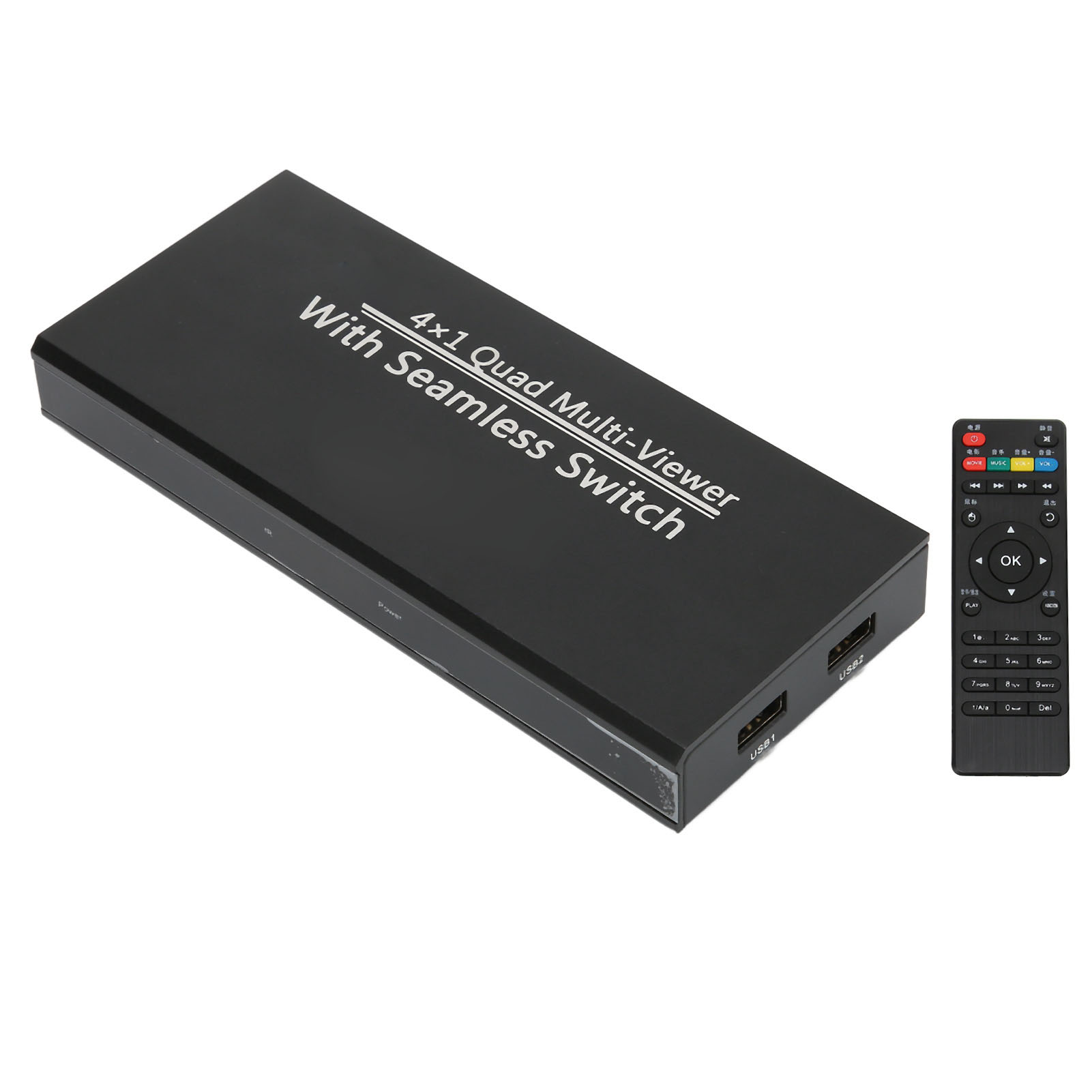 HD Multimedia Interface Video Player 4 Way Output Auto 4K Support U Disk FY - Afbeelding 29 van 30