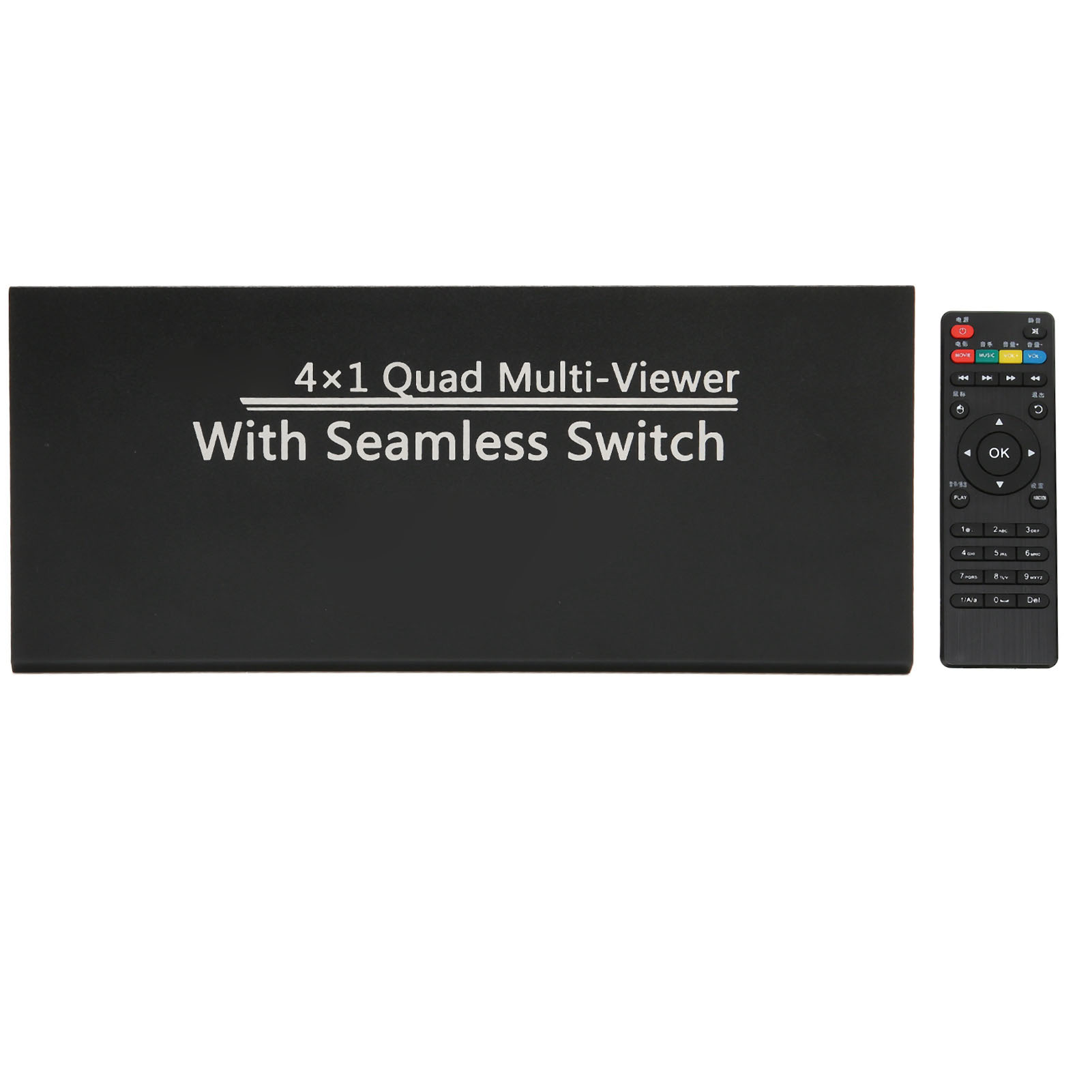 HD Multimedia Interface Video Player 4 Way Output Auto 4K Support U Disk FY - Afbeelding 26 van 30