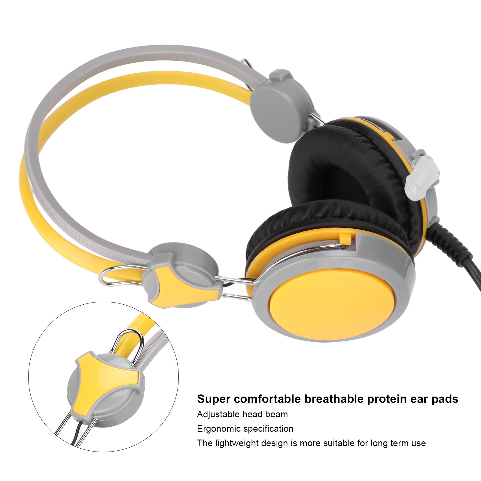 Gaming Headset Noise Cancelling Stereo Ergonomic Wired Computer Game Headphon CB - Afbeelding 28 van 31