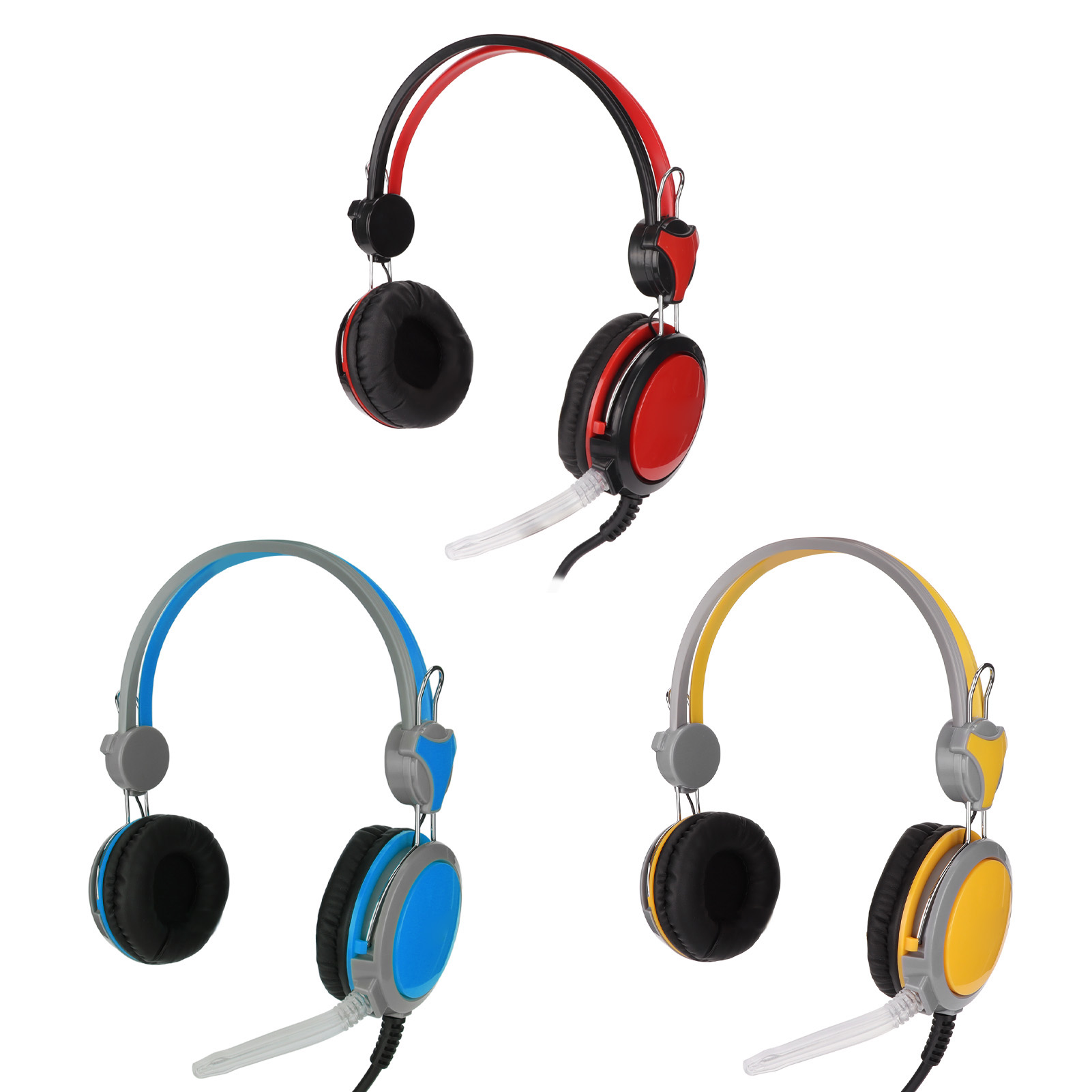 Gaming Headset Noise Cancelling Stereo Ergonomic Wired Computer Game Headphon FY - Afbeelding 27 van 31