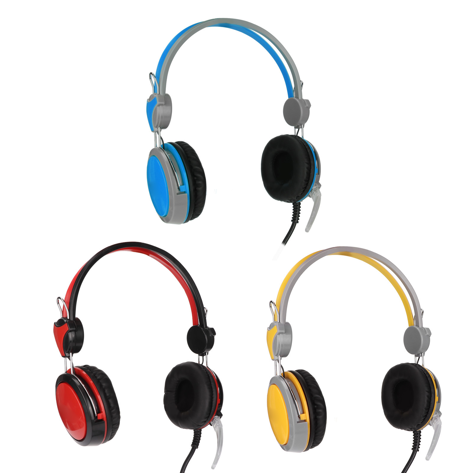 Gaming Headset Noise Cancelling Stereo Ergonomic Wired Computer Game Headphon CB - Afbeelding 27 van 31