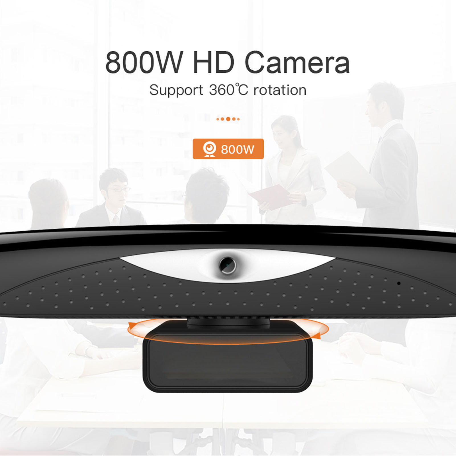 TV Box Camera 2GB RAM 16GB ROM WiFi BT 8MP 4K Conference Camera With Mic 100 Hot - Afbeelding 30 van 32