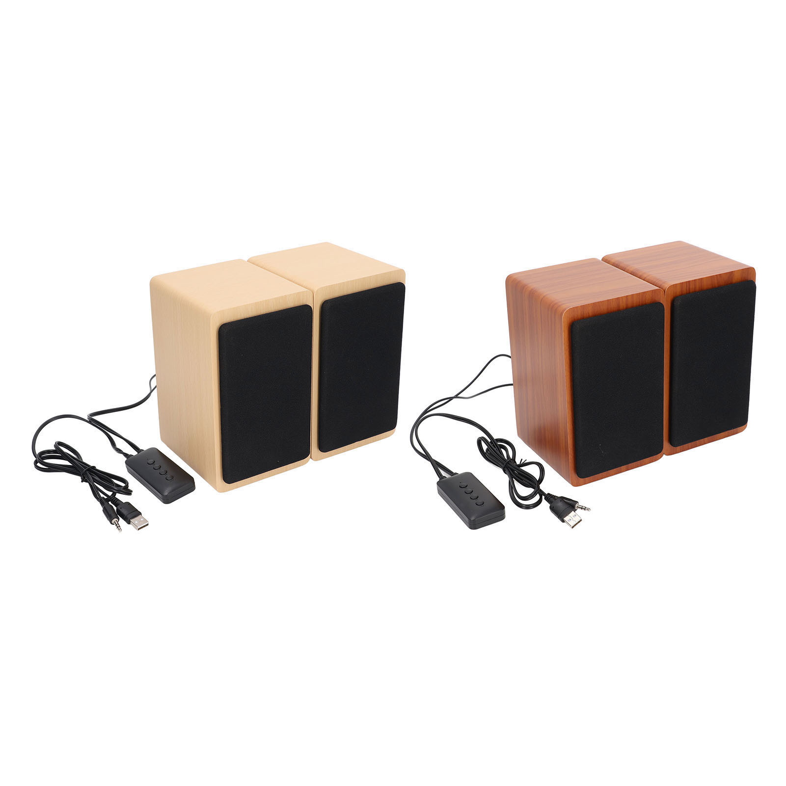 Computer Speakers Stable USB Mini Wired BT Desktop Subwoofer For Home PC Lapt CB - Afbeelding 26 van 28