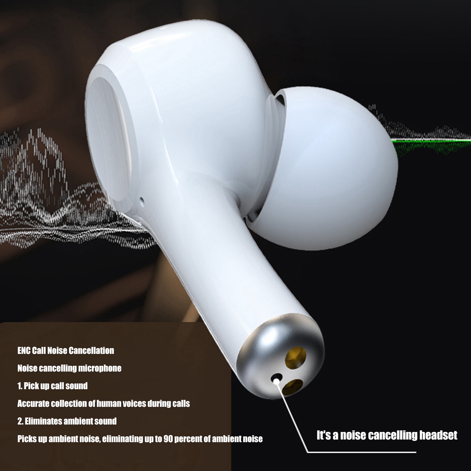 Translator Earbuds BT 5.2 Supports 84 Languages 5 Modes Noise Canceling Wirel FY - Afbeelding 26 van 30