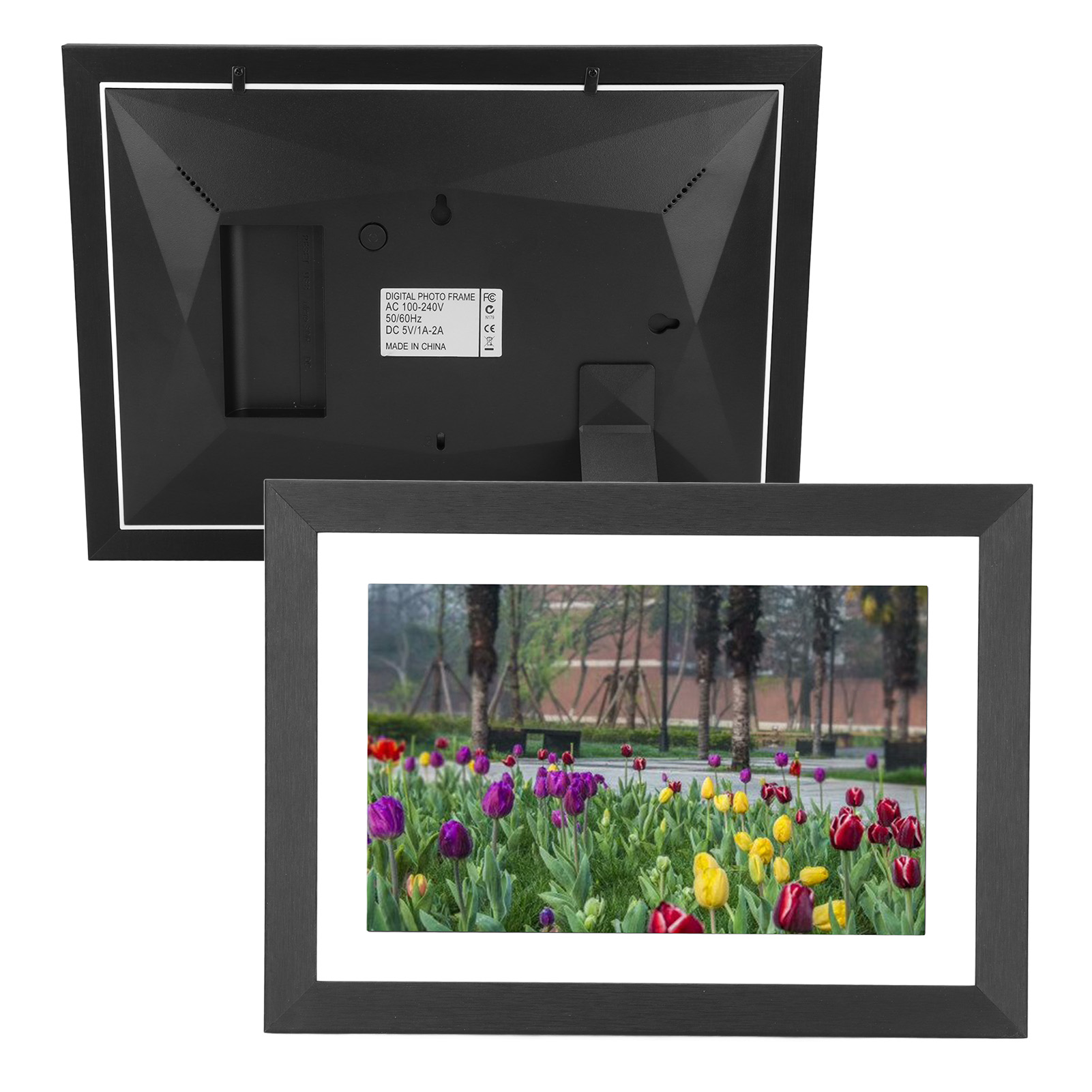 WiFi Digital Picture Frame 10.1in HD IPS Touch Screen Digital Photo Frame Sh NEW - Afbeelding 15 van 21