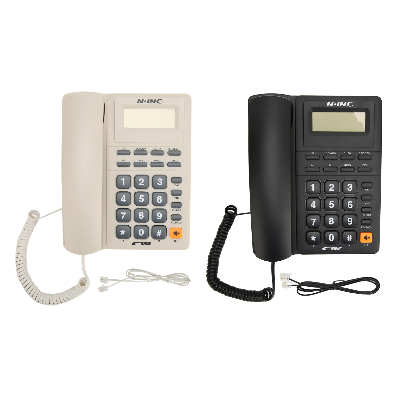 Corded Landline Phone Multifunction Caller ID Display Speed Dial Last Number CB - Afbeelding 27 van 29