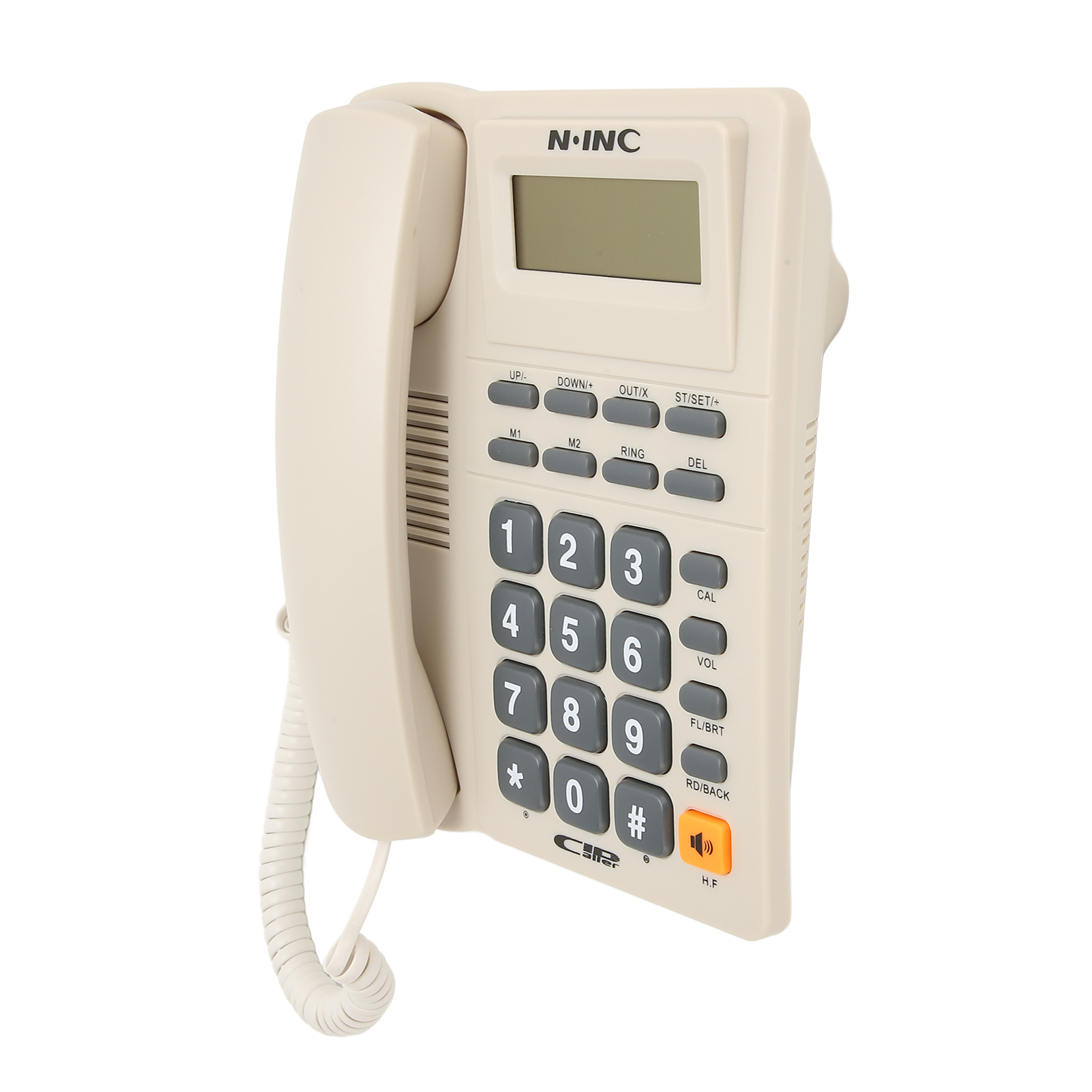 Corded Landline Phone Multifunction Caller ID Display Speed Dial Last Number FY - Afbeelding 25 van 29