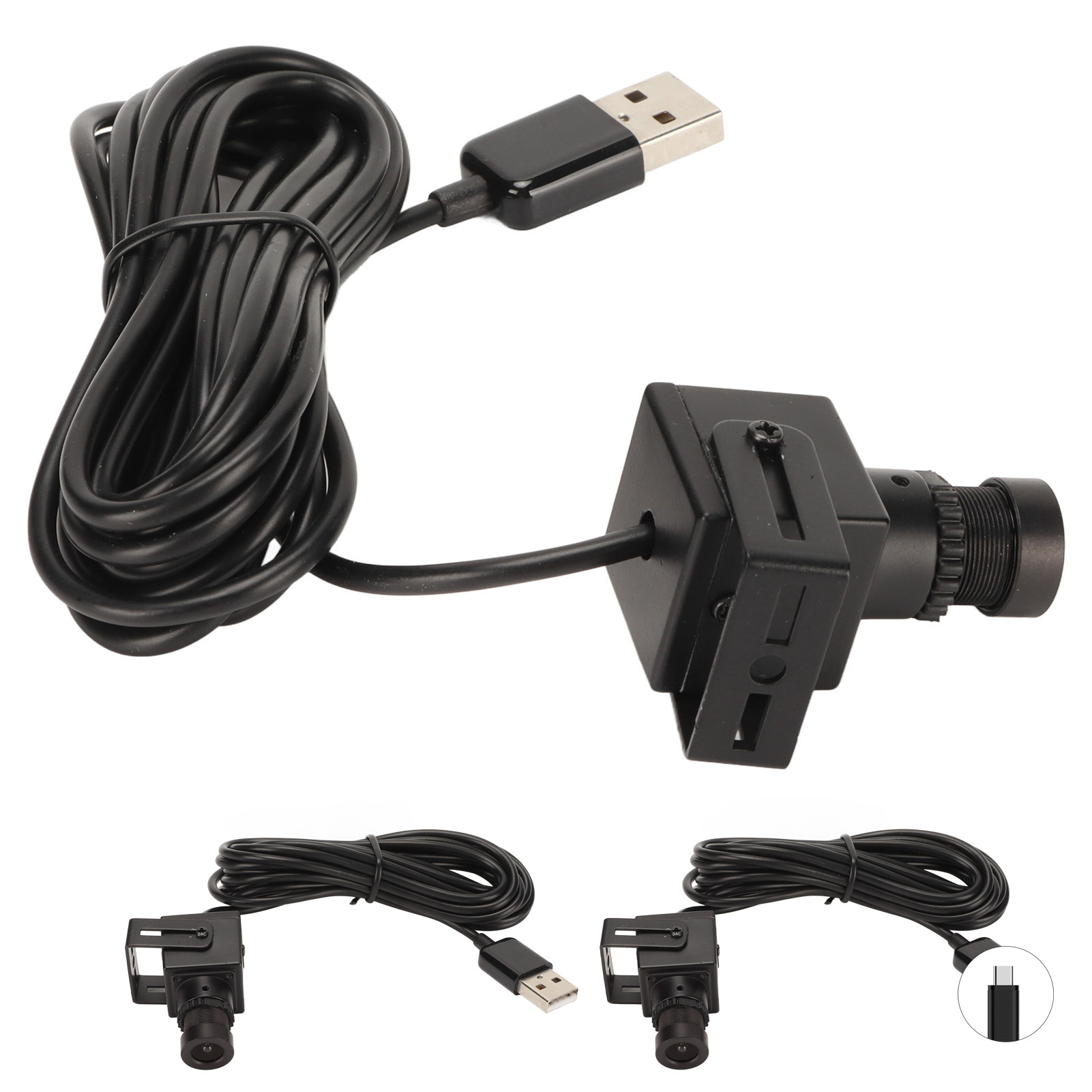Web Camera Professional 2MP 1/3 CMOS Sensor Full HD Industrial PC UVC USB We NEW - Afbeelding 14 van 18