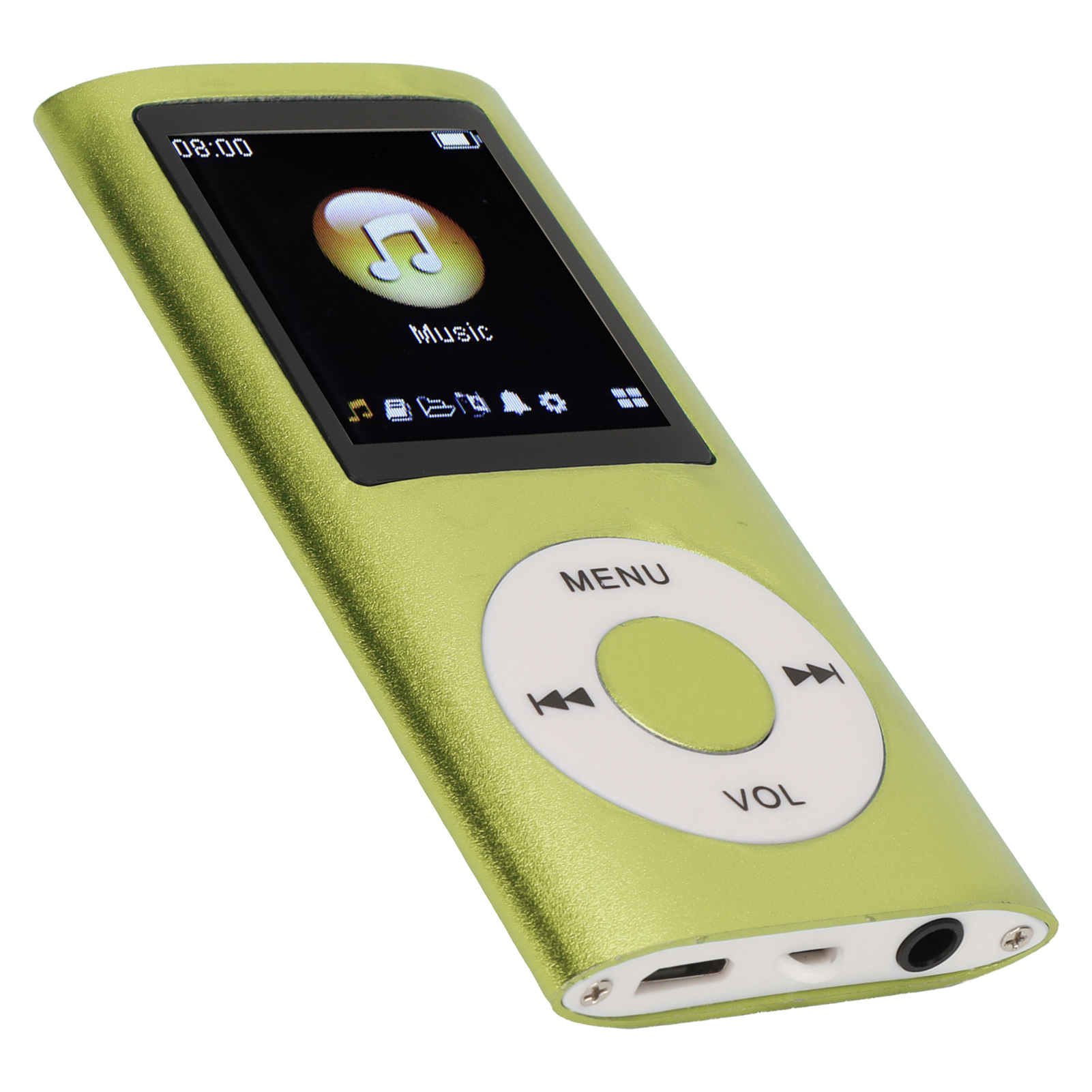 Lettore Musicale MP3 Multifunzione Suono Senza Perdite Slim 8 Ore Durata Batteria MU7T - Foto 19 di 22