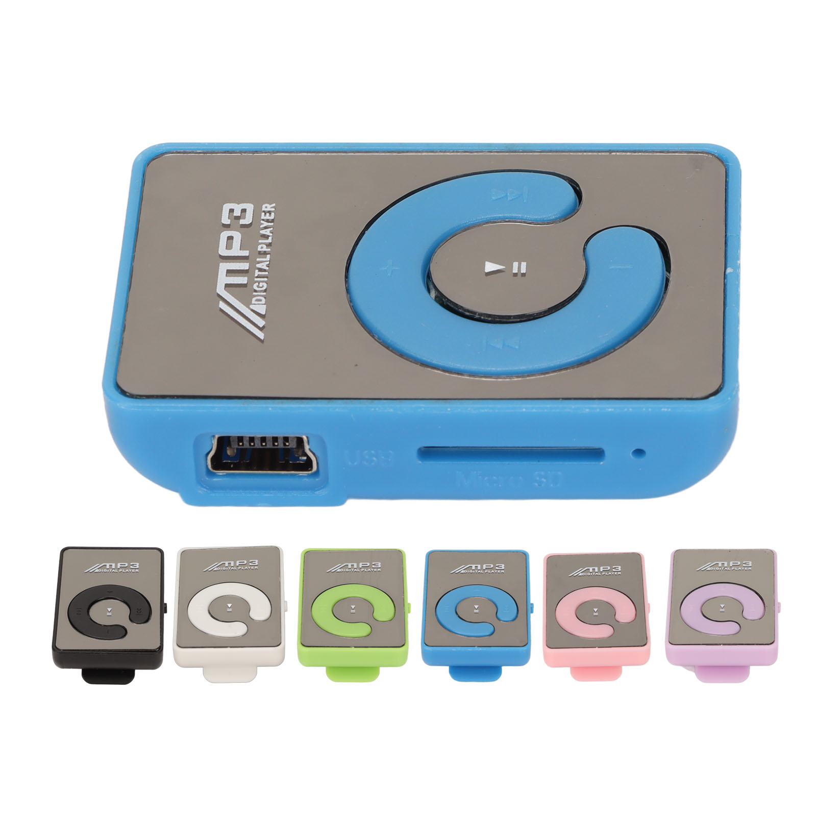 Back Clip Player Portable Lightweight Mini MP3 Music Player With Memory Card Hot