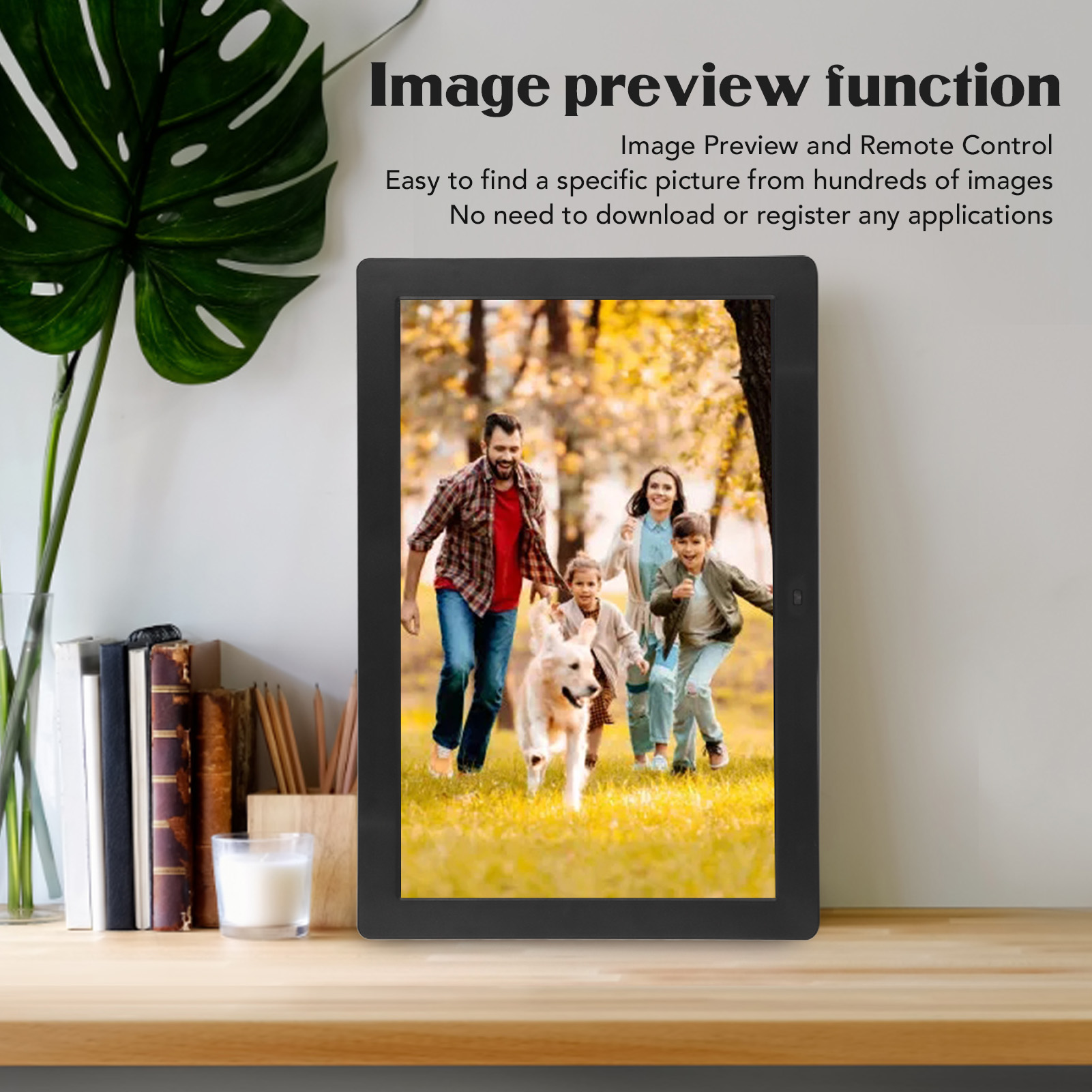 Digital Photo Frame 15.4 Inch LED Display Support Video Sound Picture Electr SD3 - Picture 13 of 18