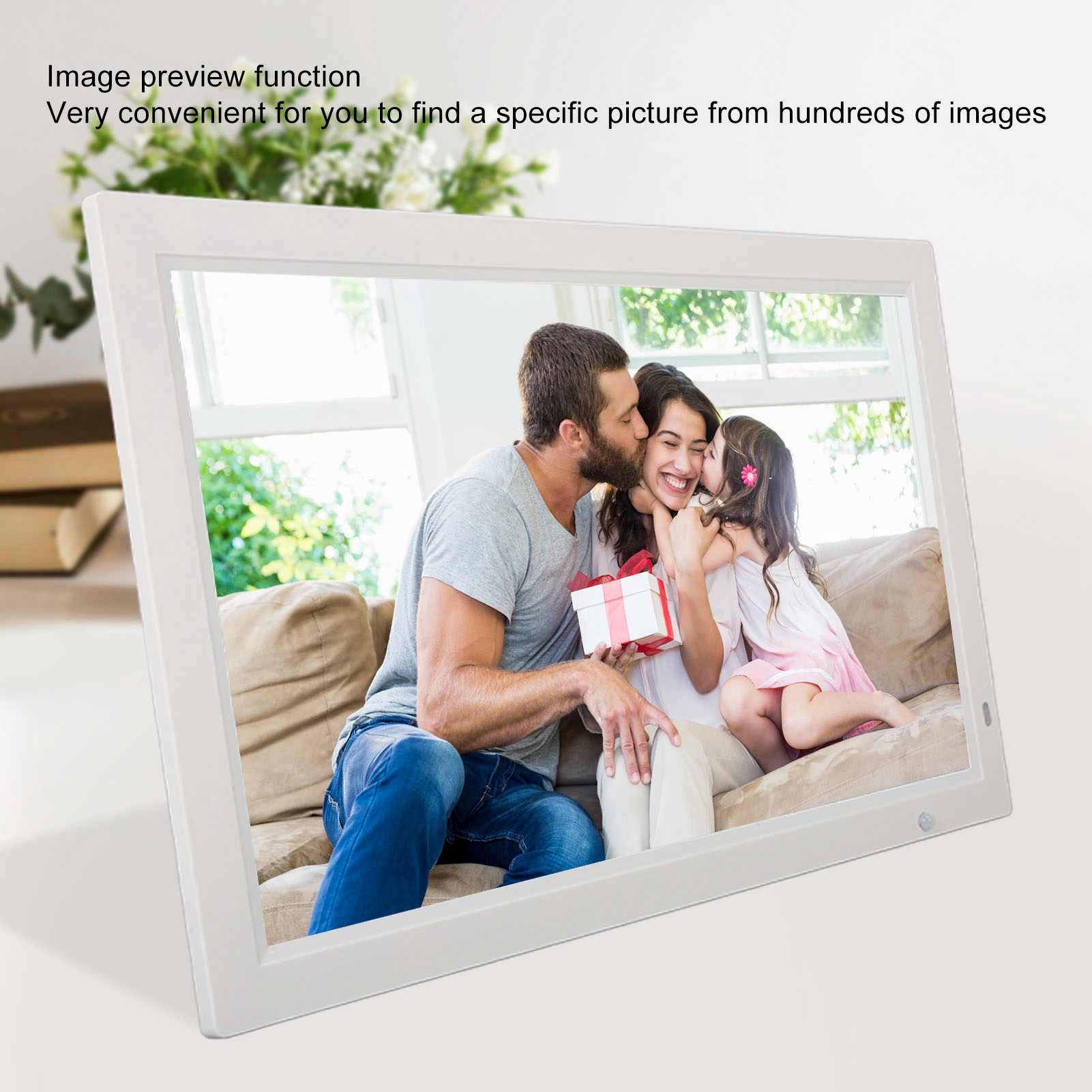 21.5in Digital Photo Frame 16:9 IPS Display 1920x1080 HD Digital Picture Fra BEA - Picture 15 of 18