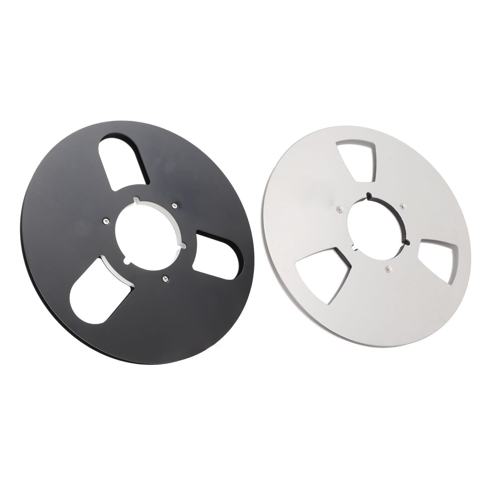 1/4 10in Empty Tape Reel Reel Tape Recorder Accessory Empty Disc Opening Mac NEW - Afbeelding 15 van 18