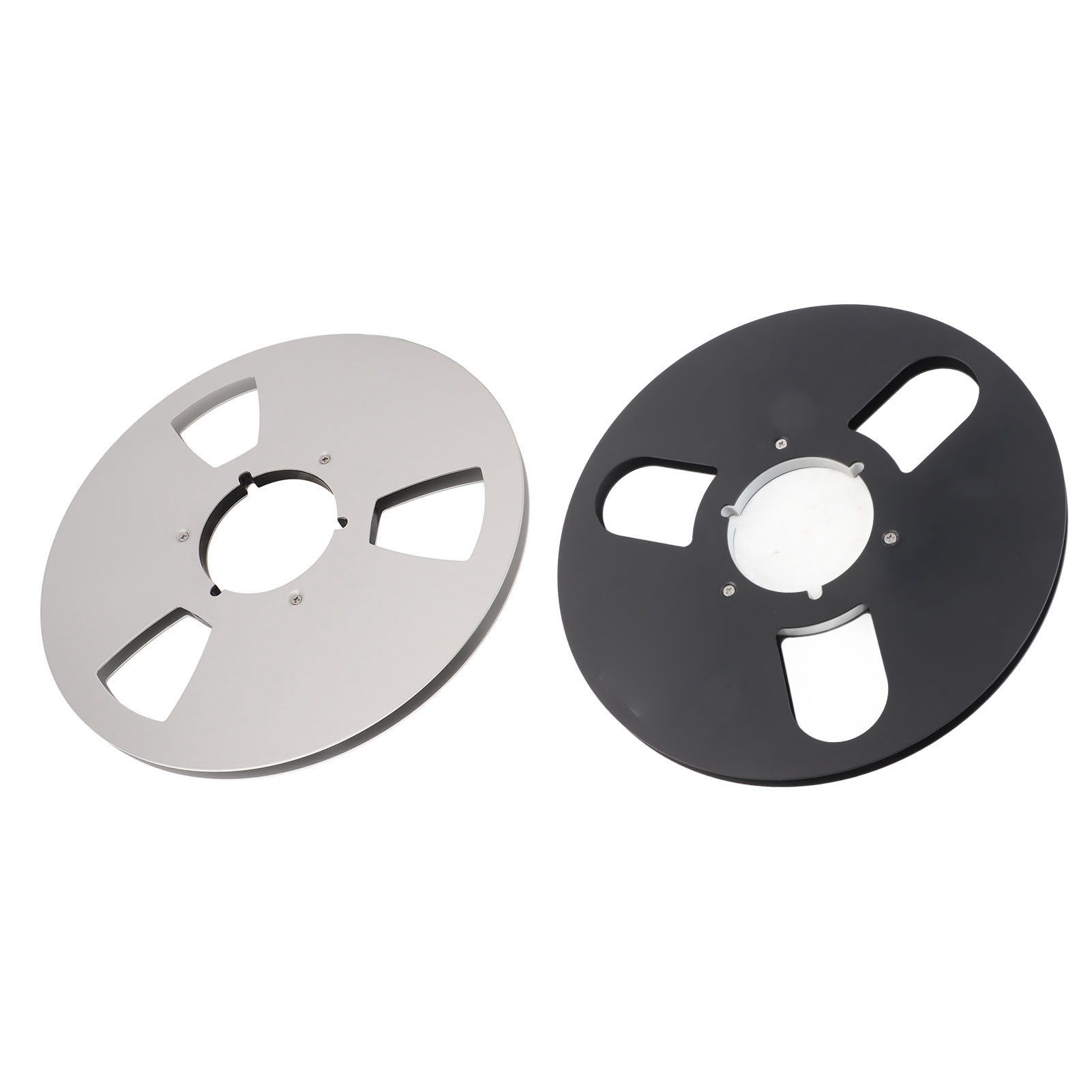 1/4 10in Empty Tape Reel Reel Tape Recorder Accessory Empty Disc Opening Mac NEW - Afbeelding 16 van 18