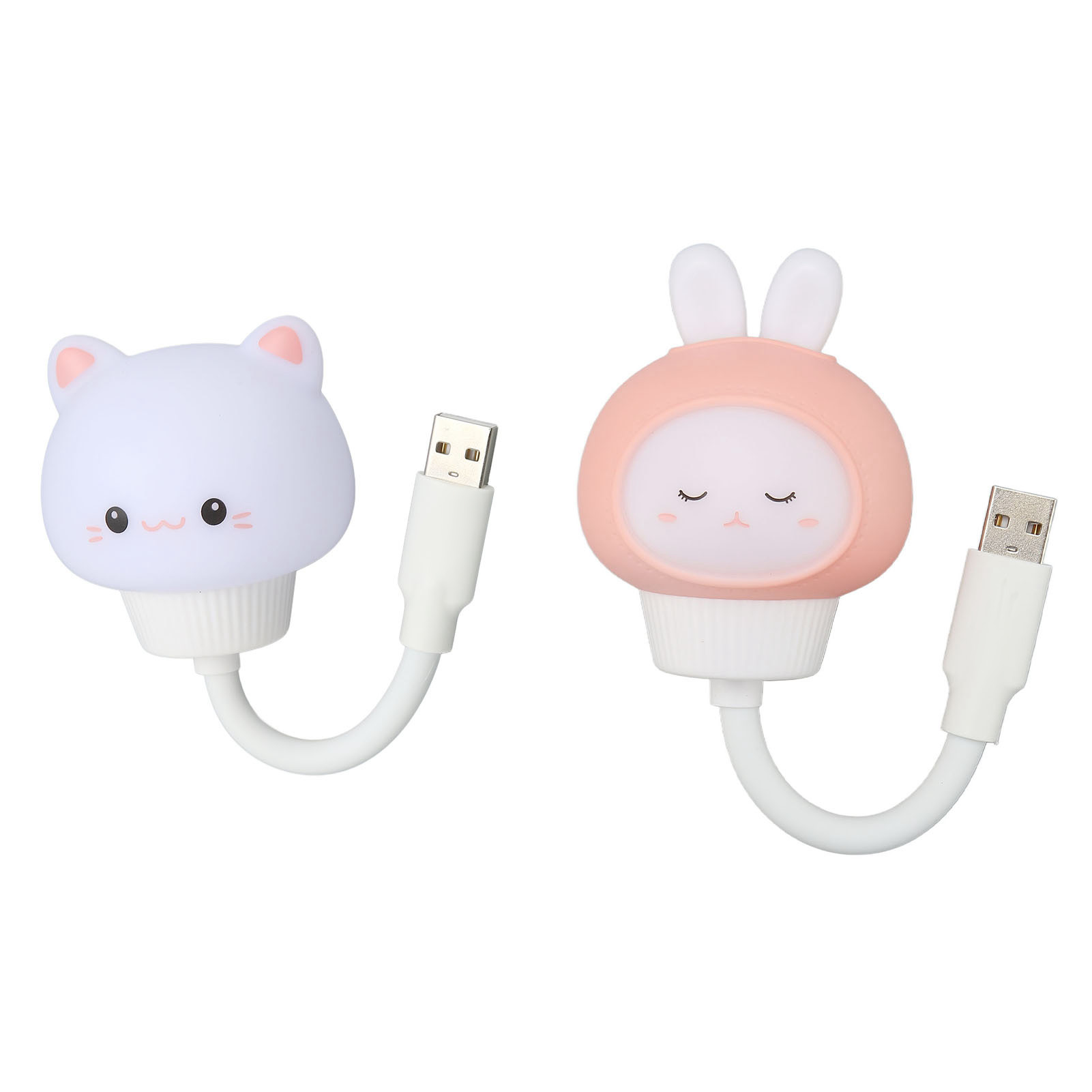 USB LED Light Voice Control 3 Brightness Timing Eye Prot-ection Portable Cute CB - Afbeelding 11 van 13