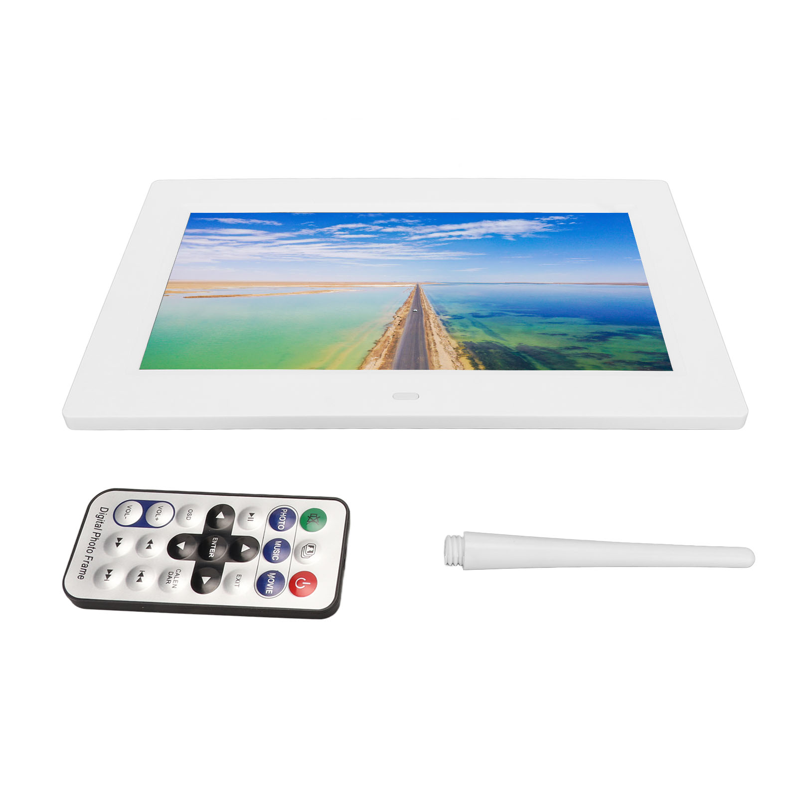 10 Inch Digital Photo Frame HD 1024x600 LED Electronic Photo Frame With Remo DOB - Picture 18 of 18