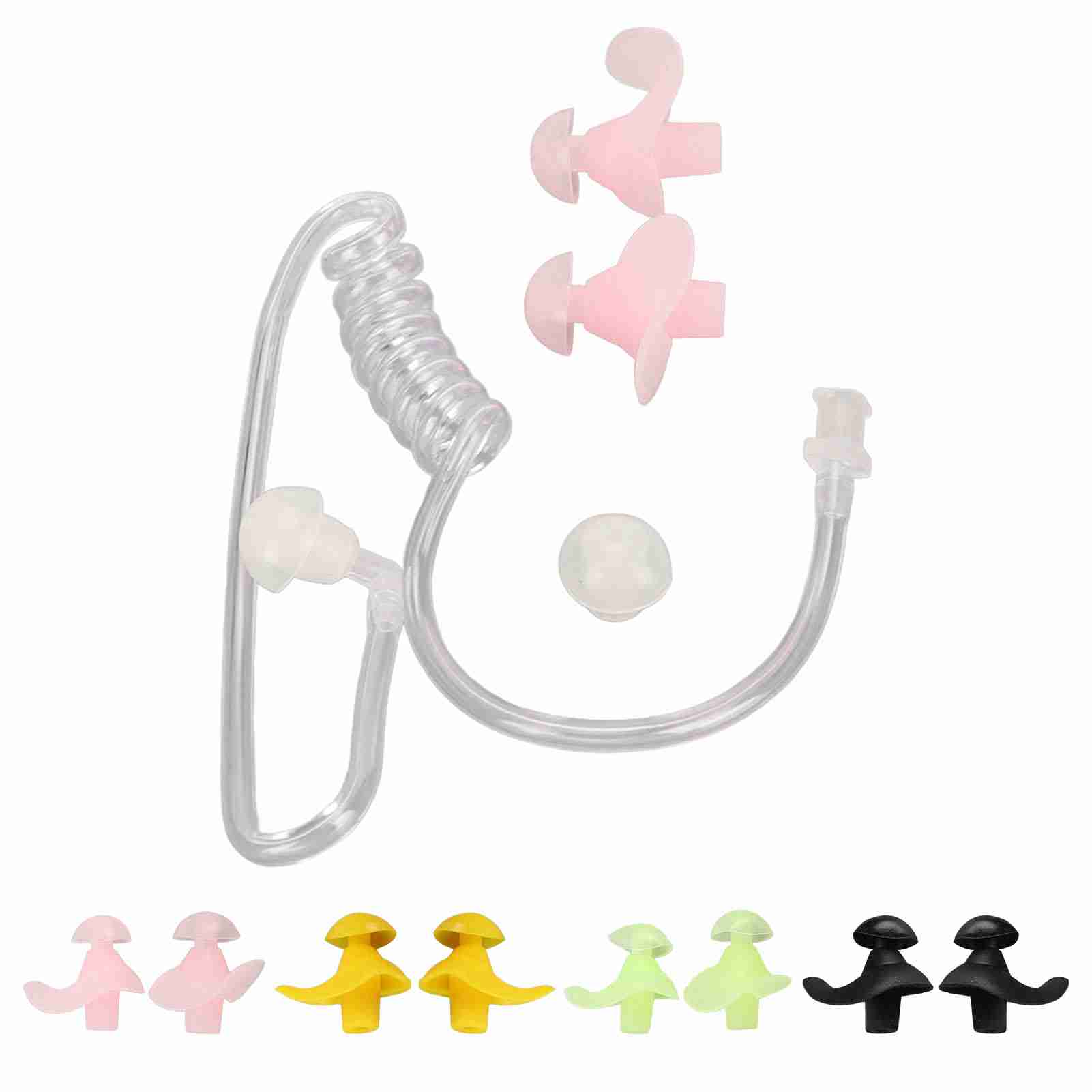 Acoustic Coil Tube Universal Replacement Acoustic Tube With Silicone Earplug SAL - Zdjęcie 28 z 34