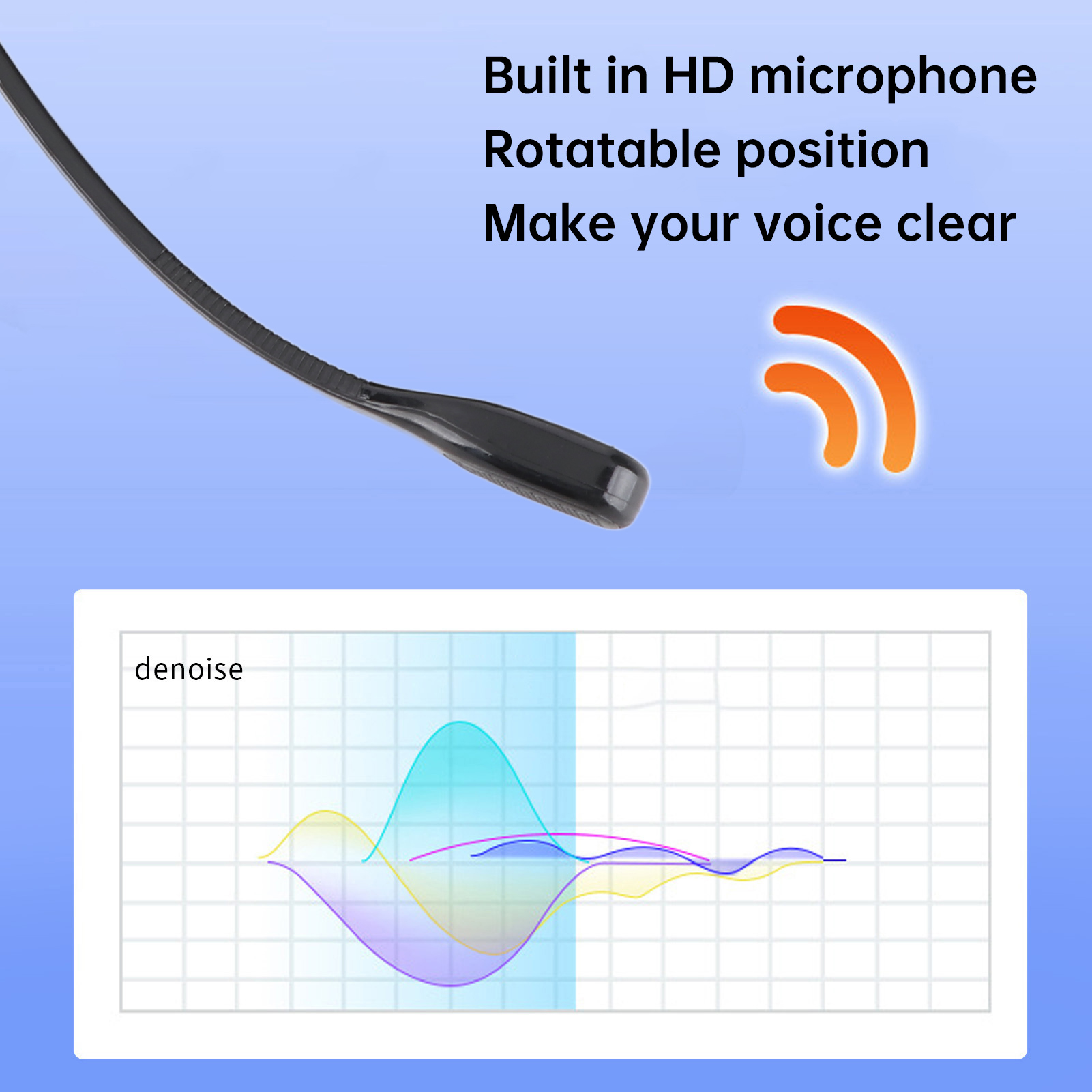 Telephone Headset Professional Noise Canceling Single Ear Customer Service GDB - Picture 18 of 18