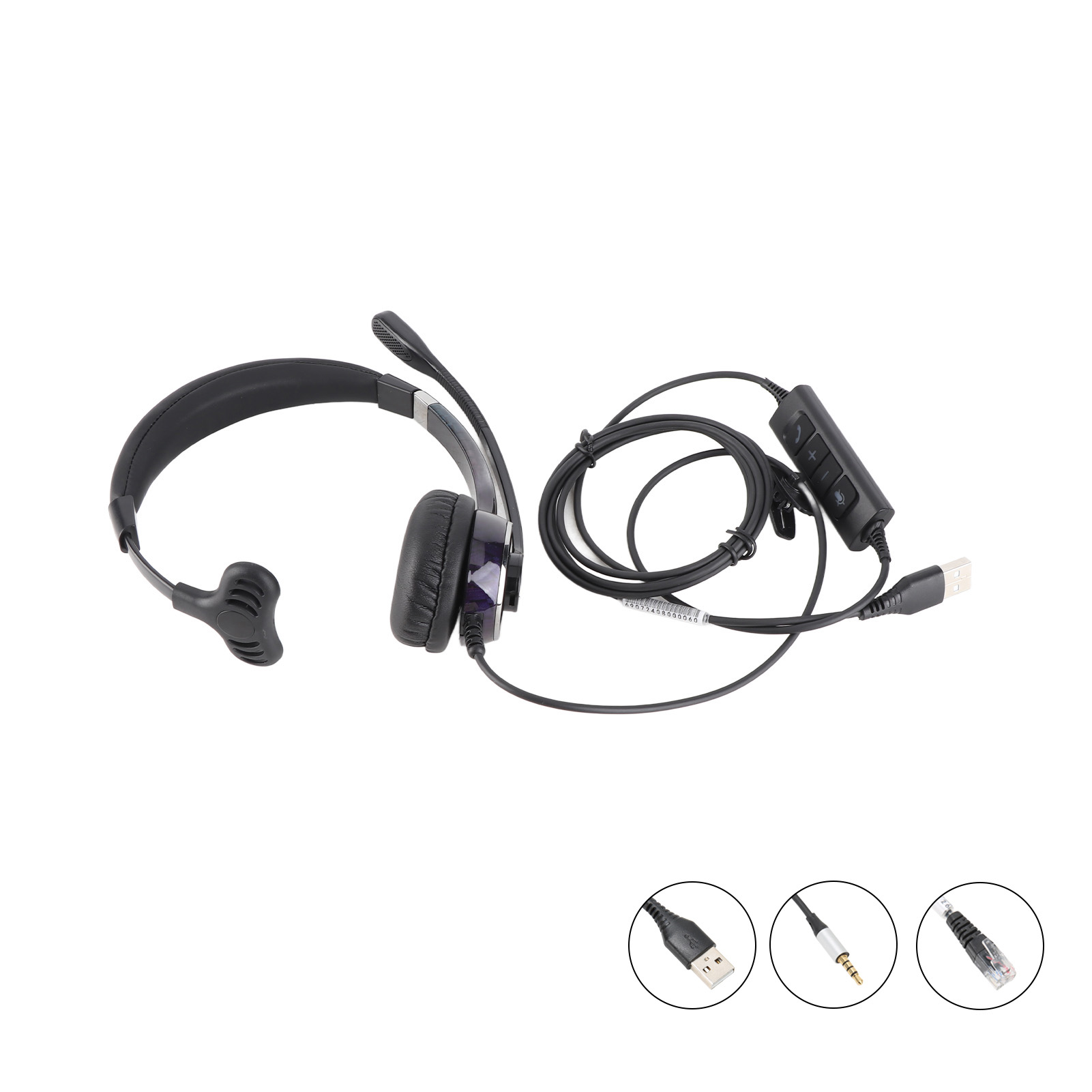 Telephone Headset Professional Noise Canceling Single Ear Customer Service GDB - Picture 16 of 18
