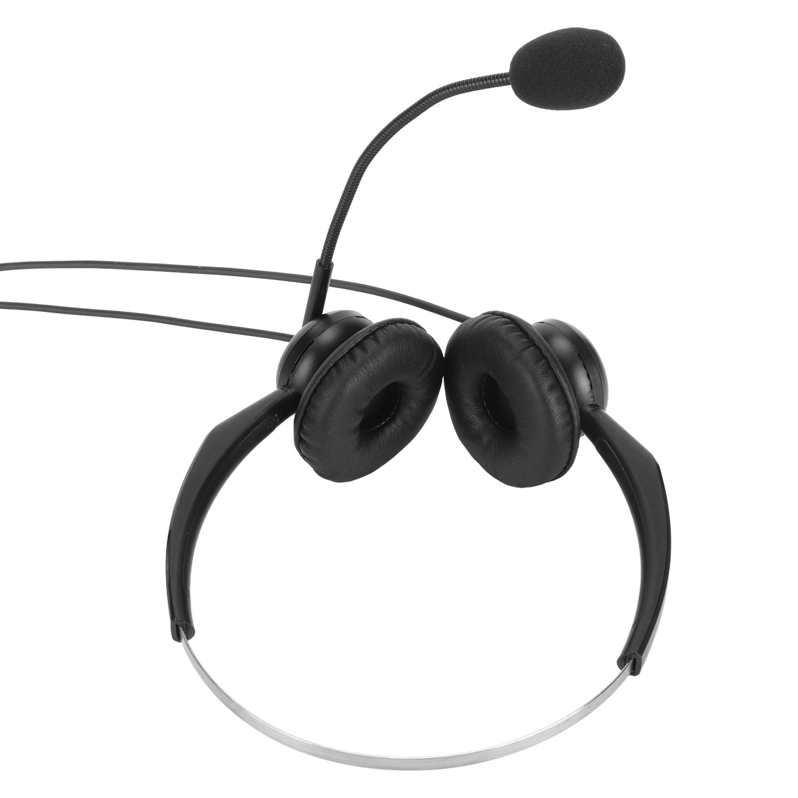 Wired Business Headset Noise Canceling Binaural Telephone Headphone With Mic FY - Afbeelding 26 van 34