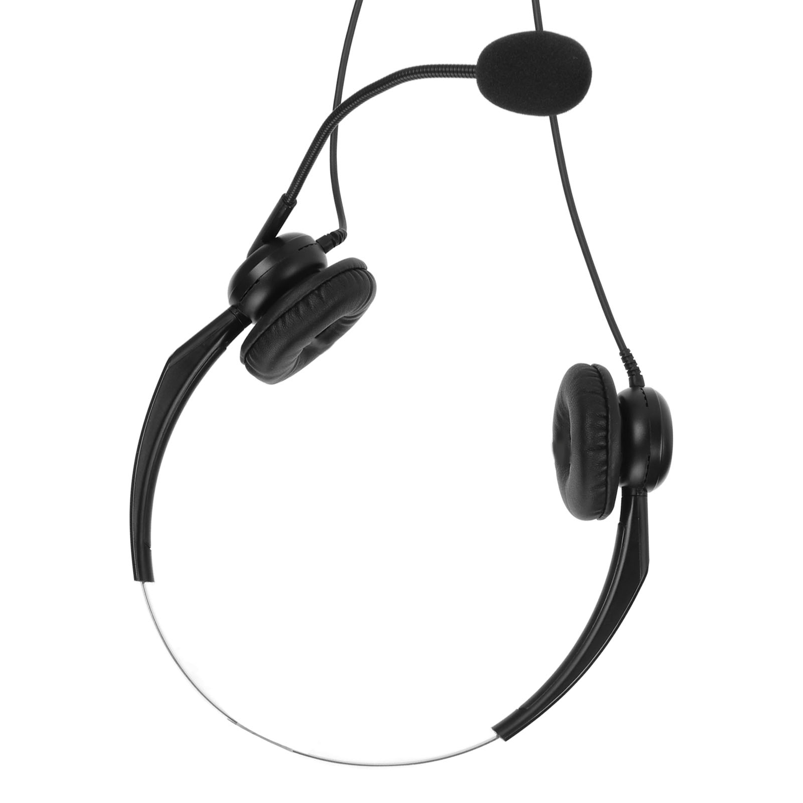 Wired Business Headset Noise Canceling Binaural Telephone Headphone With Mic FY - Afbeelding 33 van 34