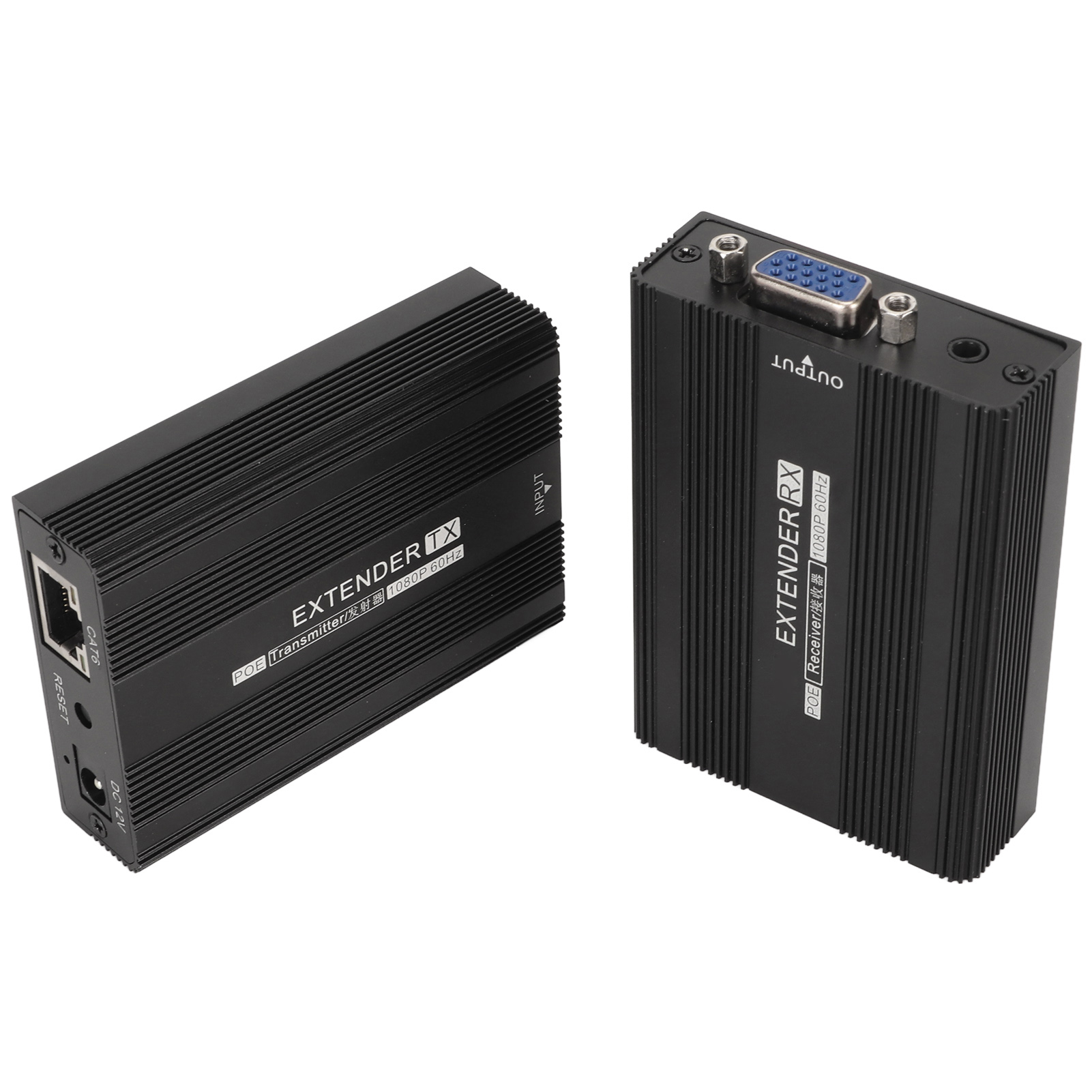 VGA Extender Multifunction Long Range 492.1ft 1080P 60HZ VGA Transmitter Rec SAL - Photo 26/30