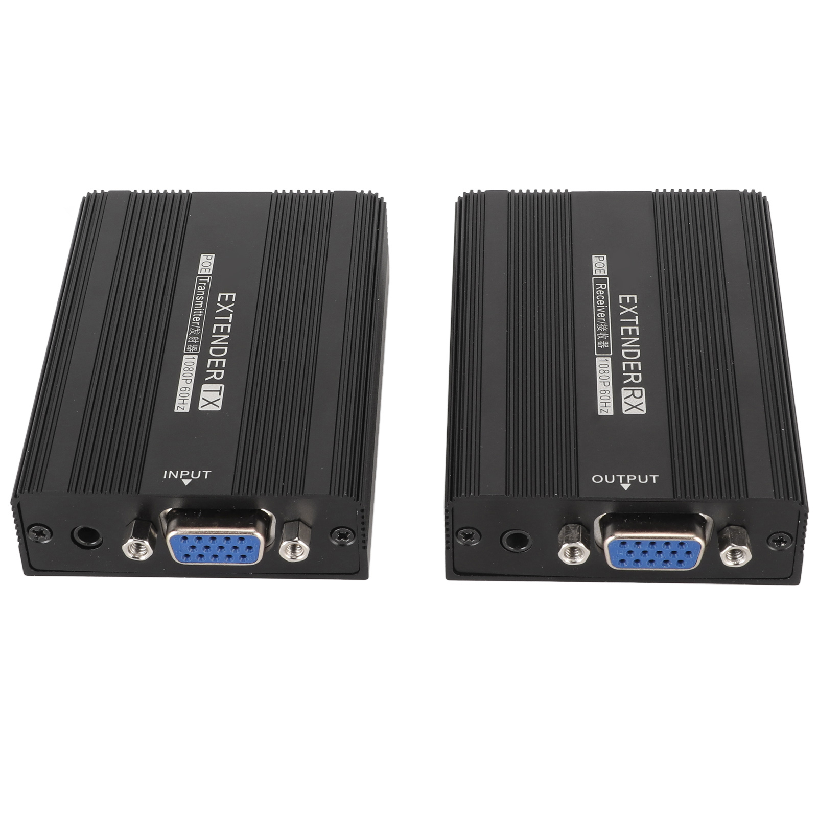 VGA Extender Multifunction Long Range 492.1ft 1080P 60HZ VGA Transmitter Rece CB - Afbeelding 26 van 30