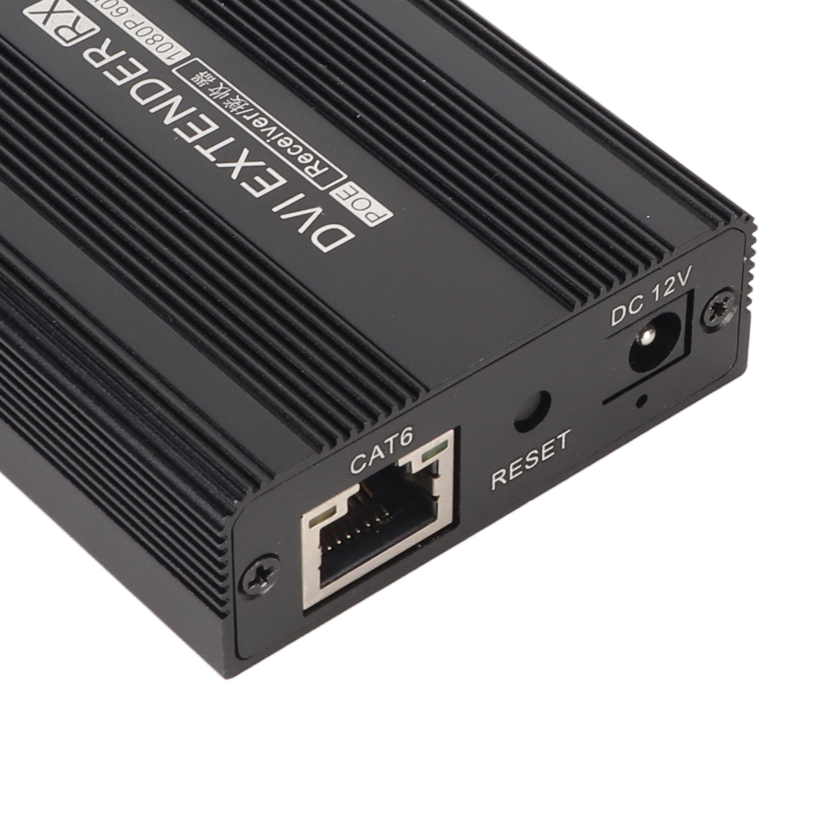 DVI Extender 1920x1080P At 60HZ POE Single Power Supply Plug And Play Video E DB - Photo 17/21