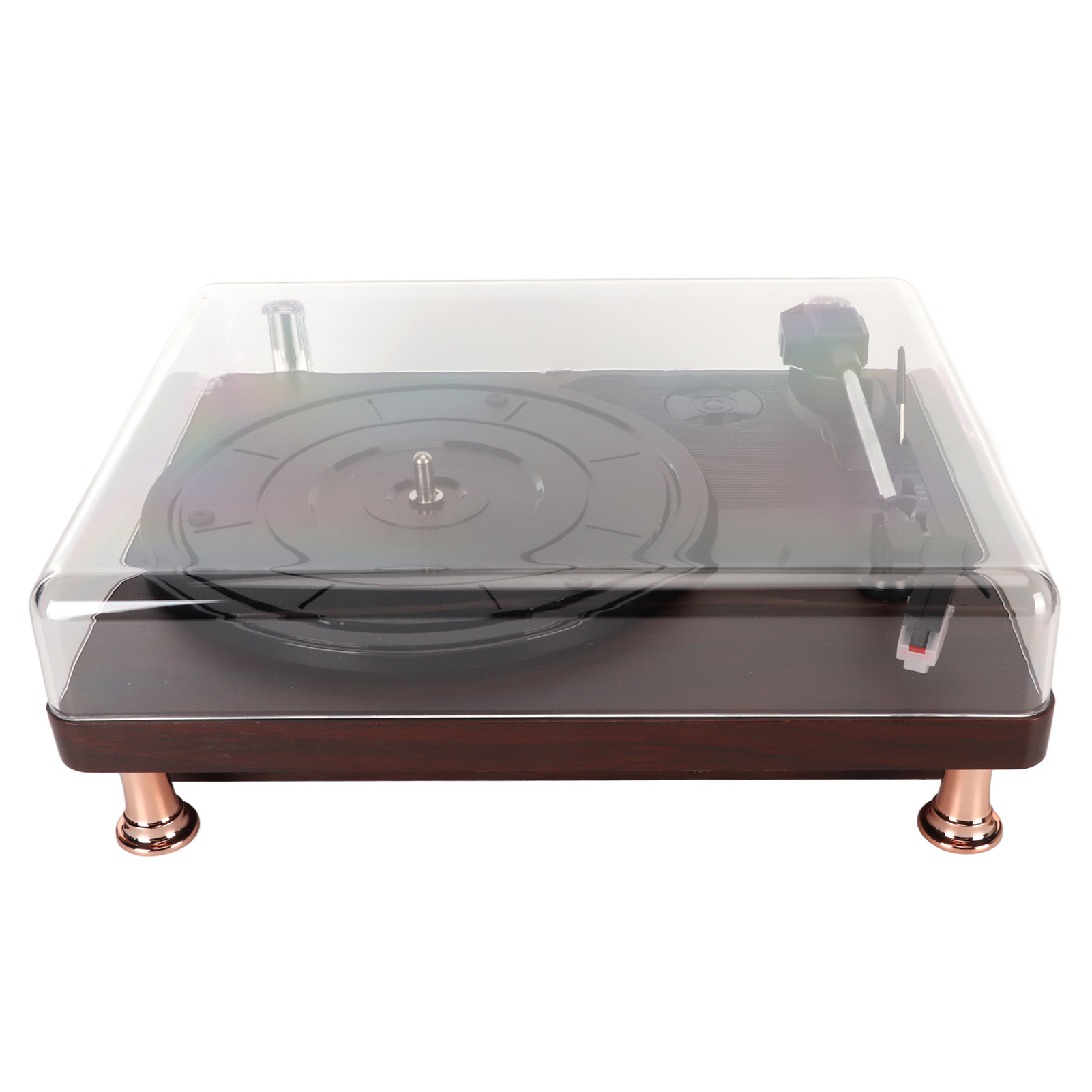 Vinyl Record Player 3 Speed Built In Stereo Speaker Vintage Turntable Phonog - Picture 21 of 21