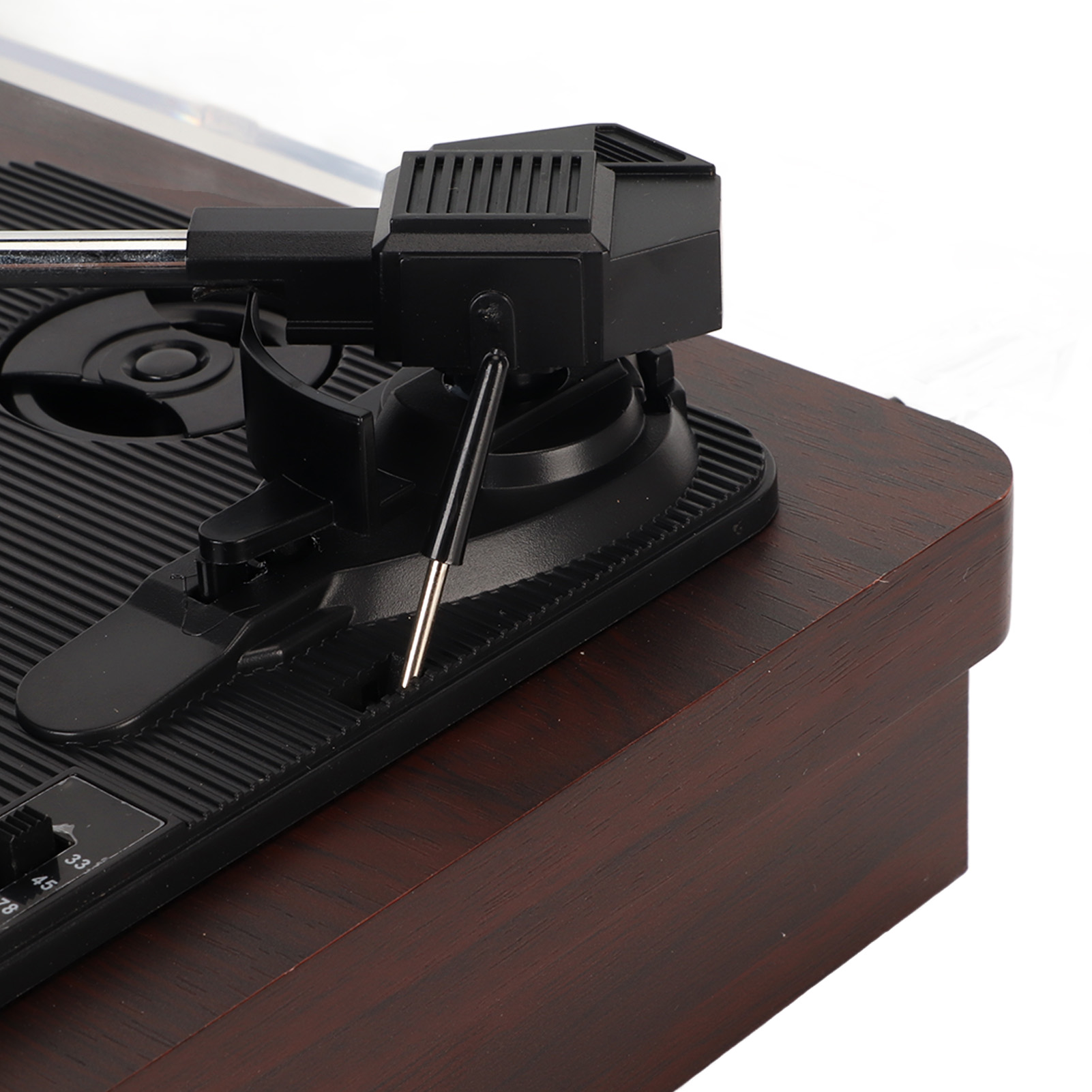 Vinyl Record Player 3 Speed Built In Stereo Speaker Vintage Turntable Phonog - Picture 16 of 21