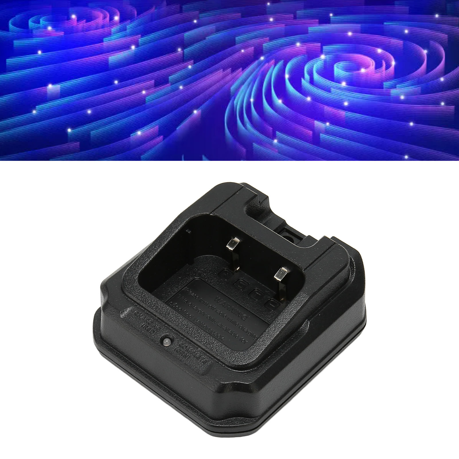 CHR 9700 Baza ładowarki akumulatorów radiowych z zasilaczem Adapter do BF CB - Zdjęcie 23 z 31