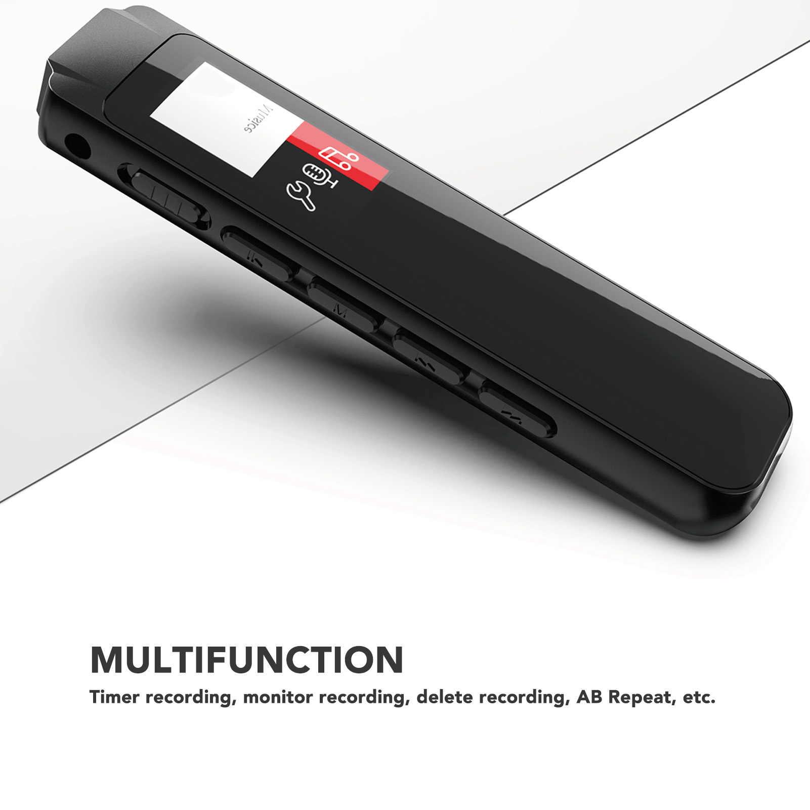 Digital Voice Recorder HD Smart Noise Reduction Small MP3 Player Voice Activ GS0 - Picture 14 of 21