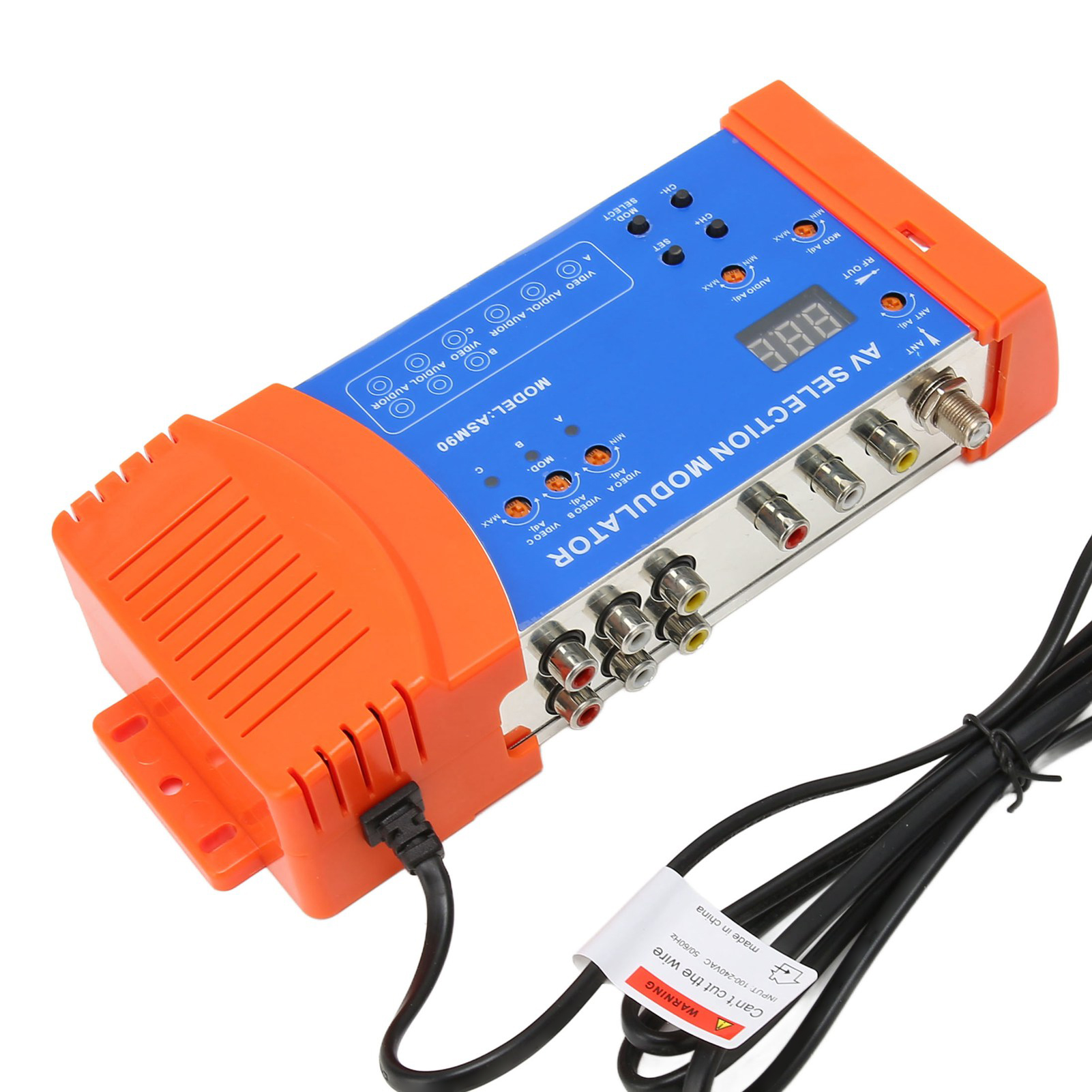 AV Selection Modulator Professional PAL NTSC Standard VHF UHF RF Modulator Fo CB - Bild 24 von 28