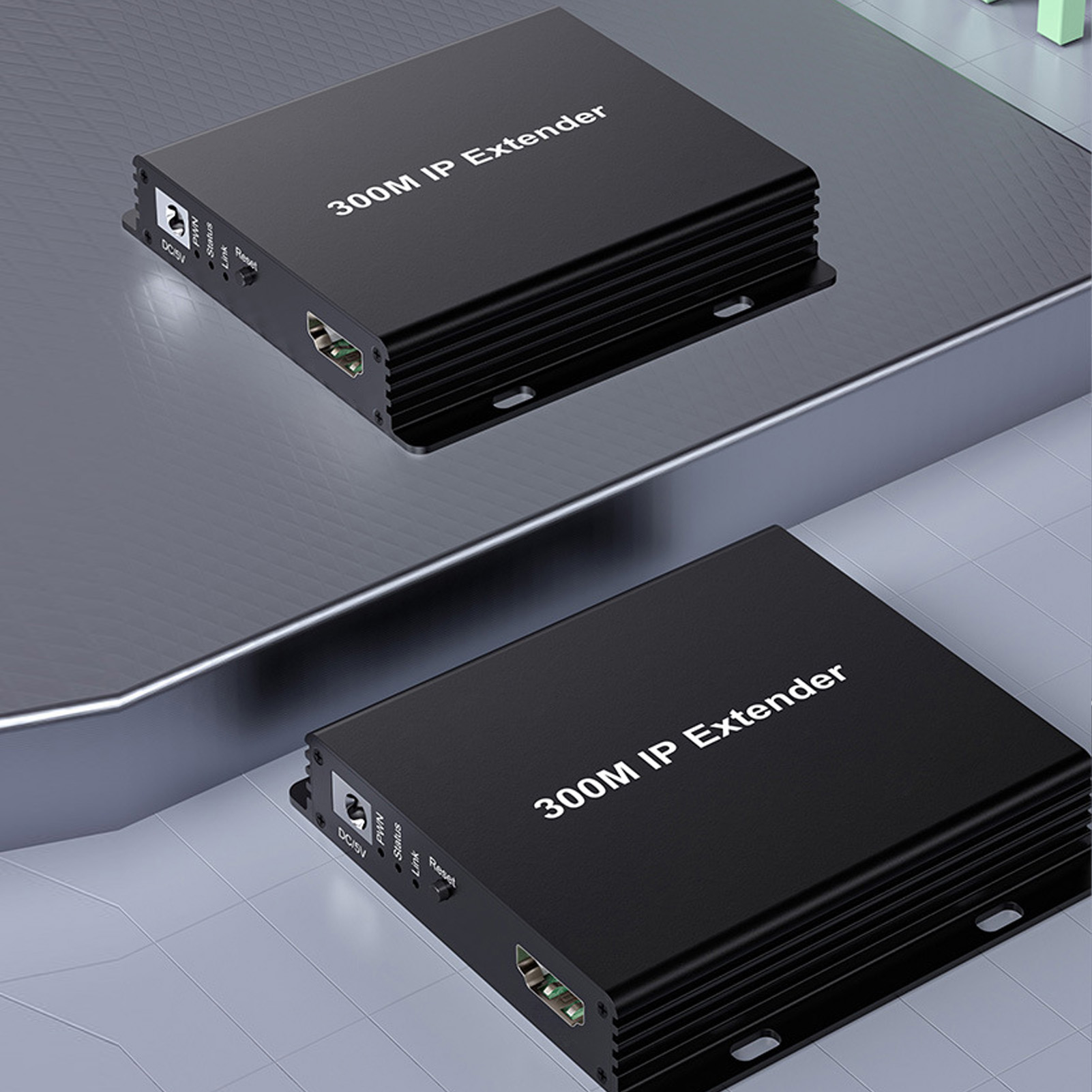 300M IP Extender HD 1080P HD Multimedia Interface Over CAT5e/6/7 Direct 1 To FY - Afbeelding 29 van 30
