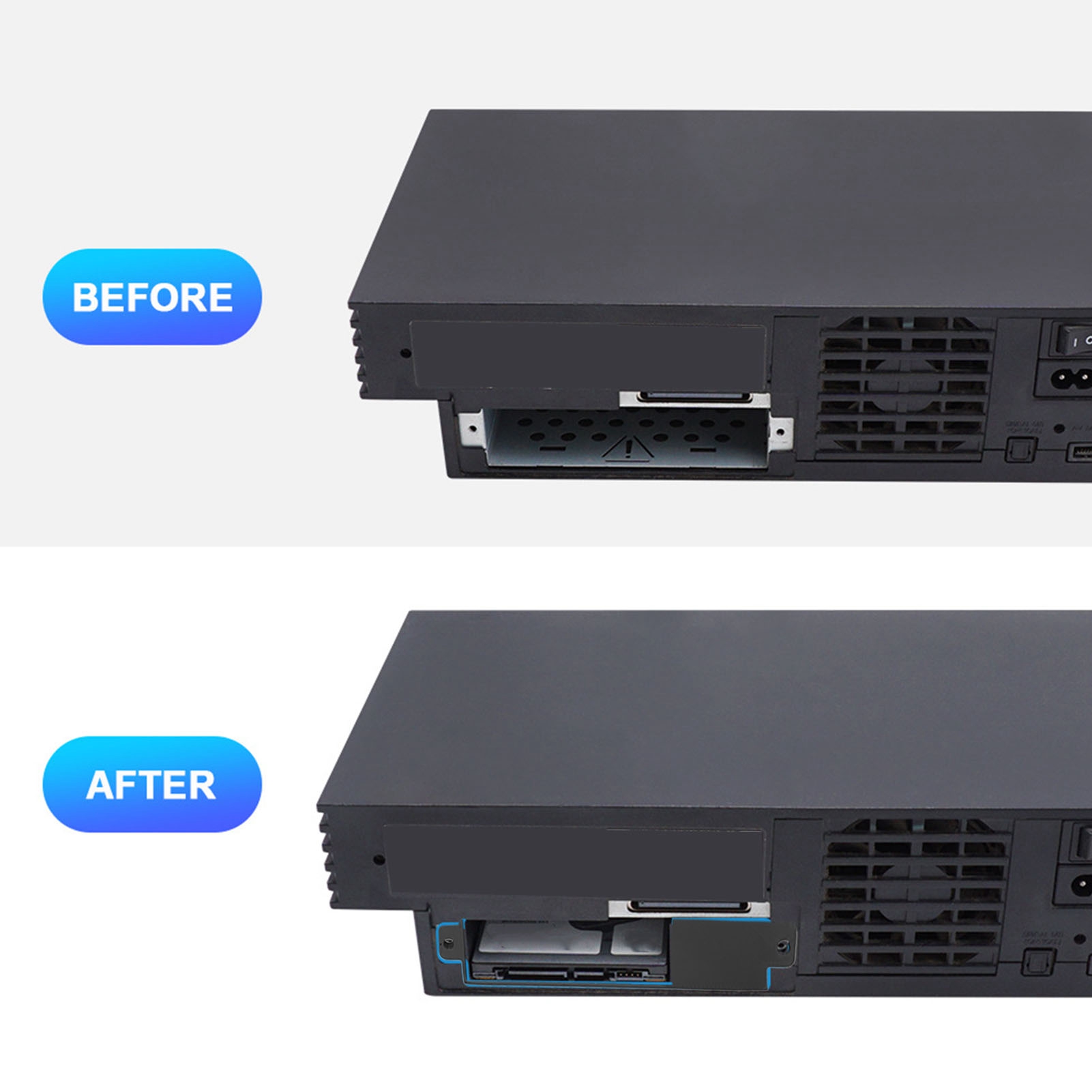 2.5in Hard Drive Bracket HDD SSD 3D Printed Bracket For SCPH 30000 SCPH NEW - Afbeelding 16 van 27