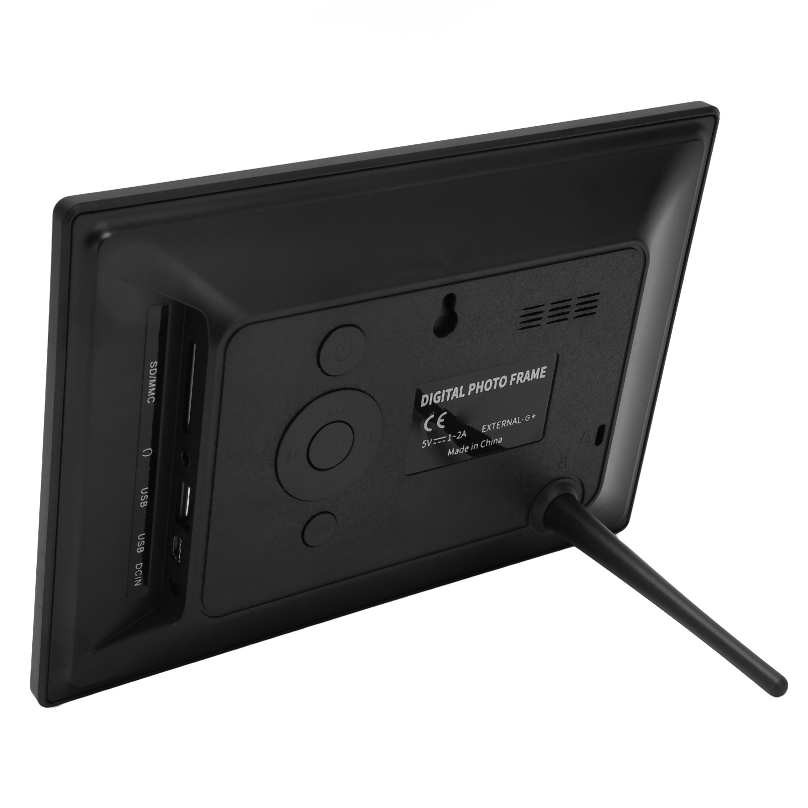 Digital Photo Frame 7in HD IPS Screen Support USB Storage Card Music Video P NEW - Afbeelding 20 van 21