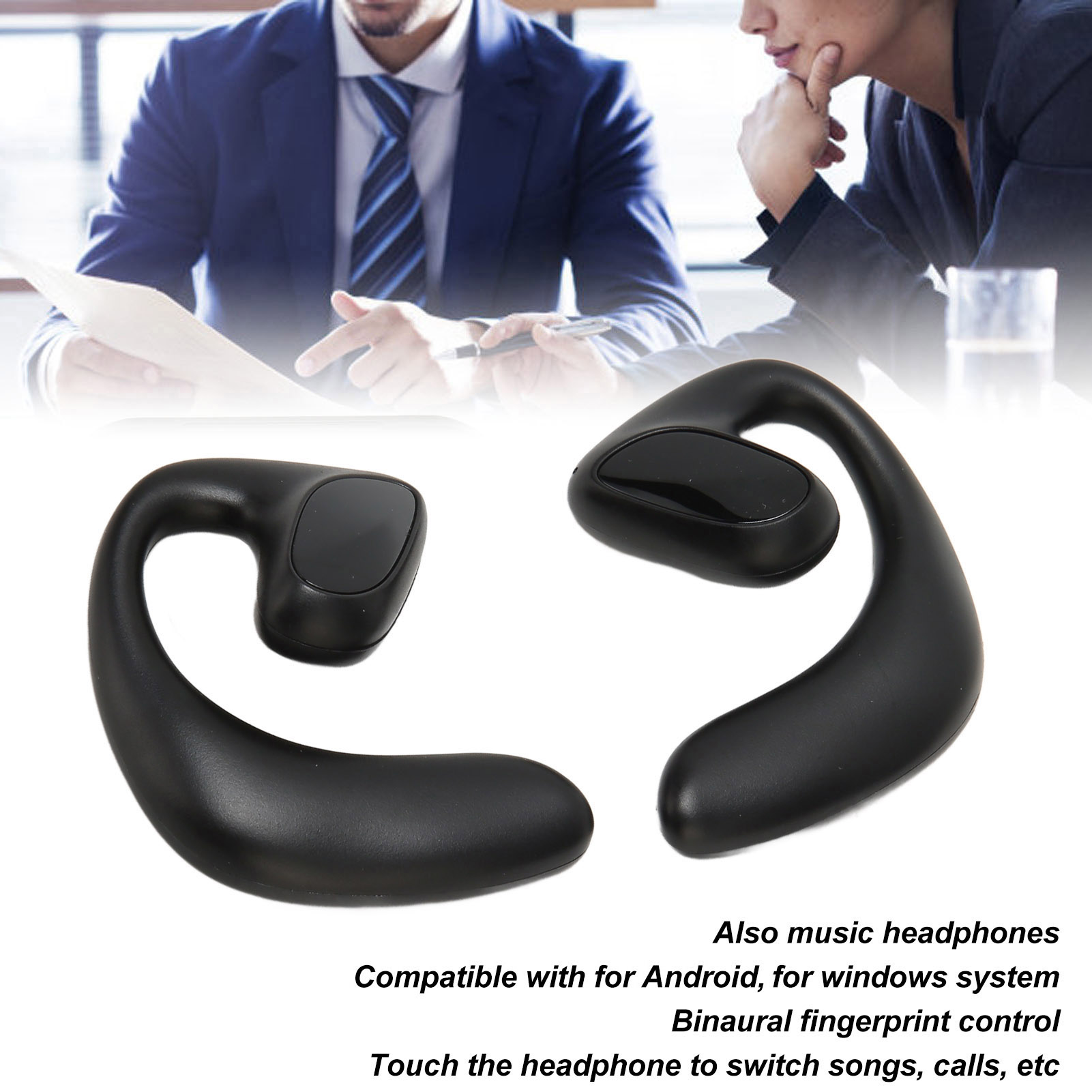 BT Translator Headphones 144 Languages Stereo Translation Earphone With Charg FY - Zdjęcie 32 z 33