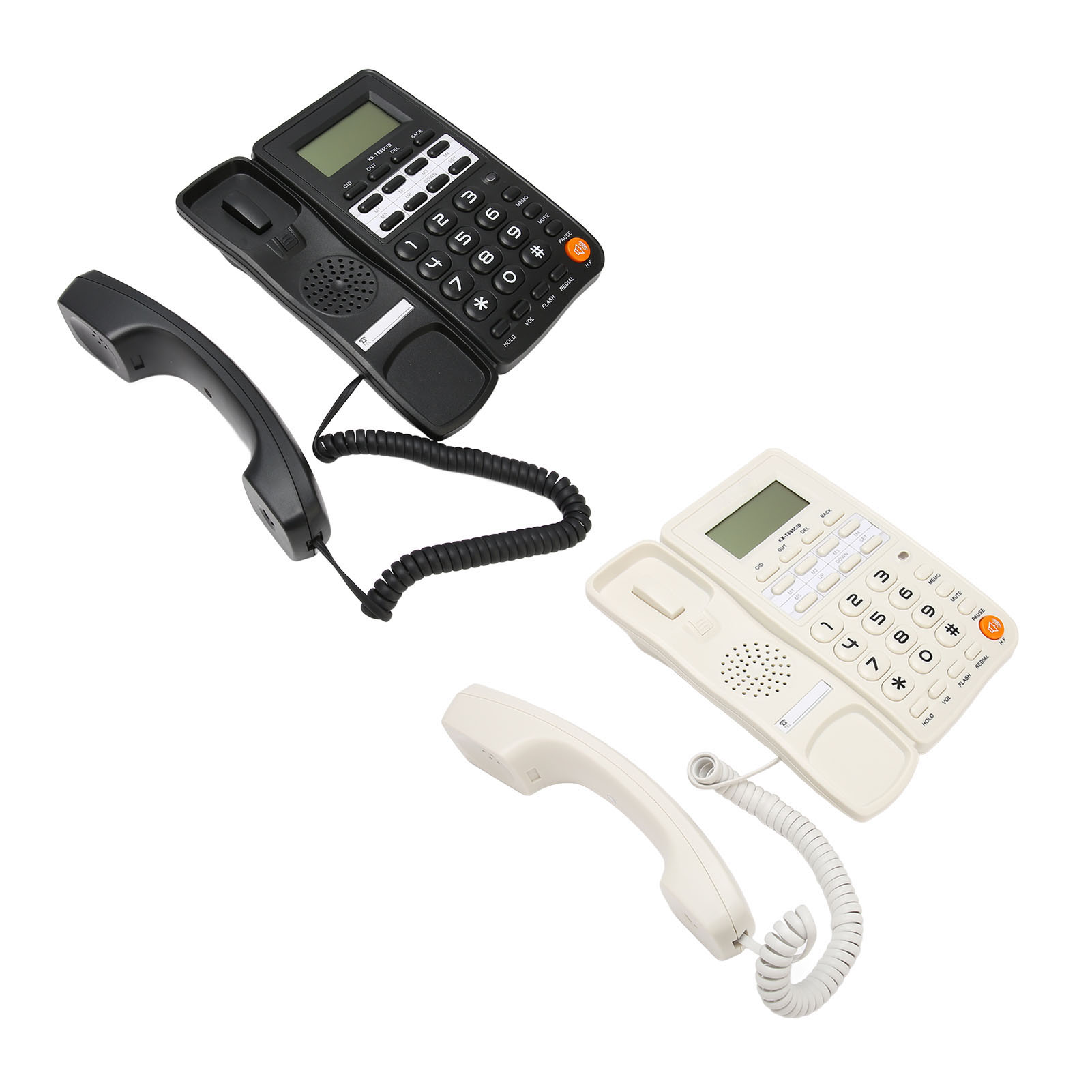 Corded Phone Landline Telephone Big Button Wired Phone For Household Office H FY - Afbeelding 27 van 28
