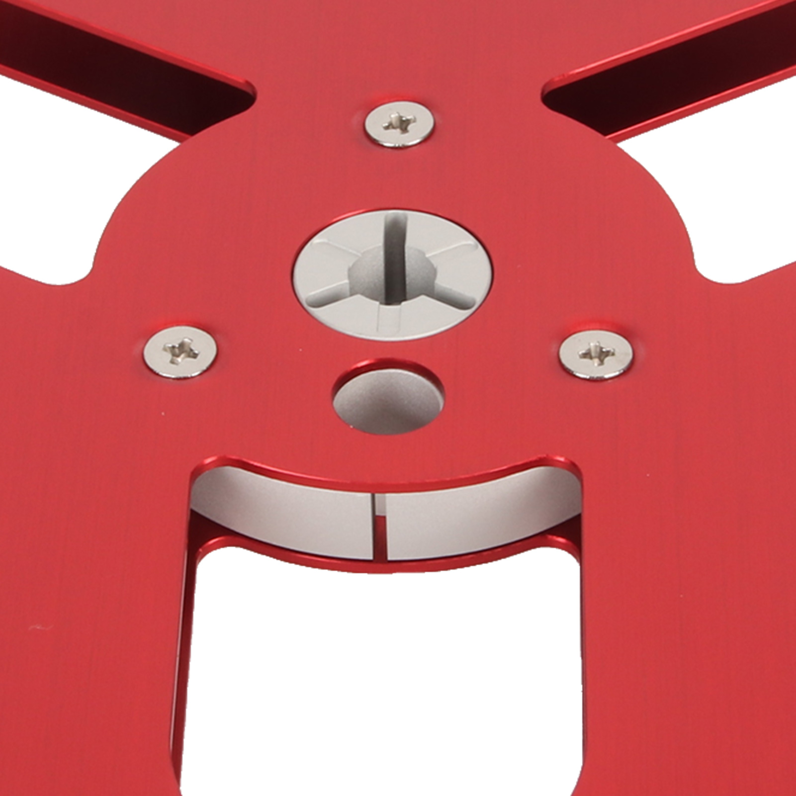 1/4 7in Empty Tape Reel Wind Resistance 3 Holes Open Reel Sound Takeup Reel NEW - Afbeelding 14 van 27