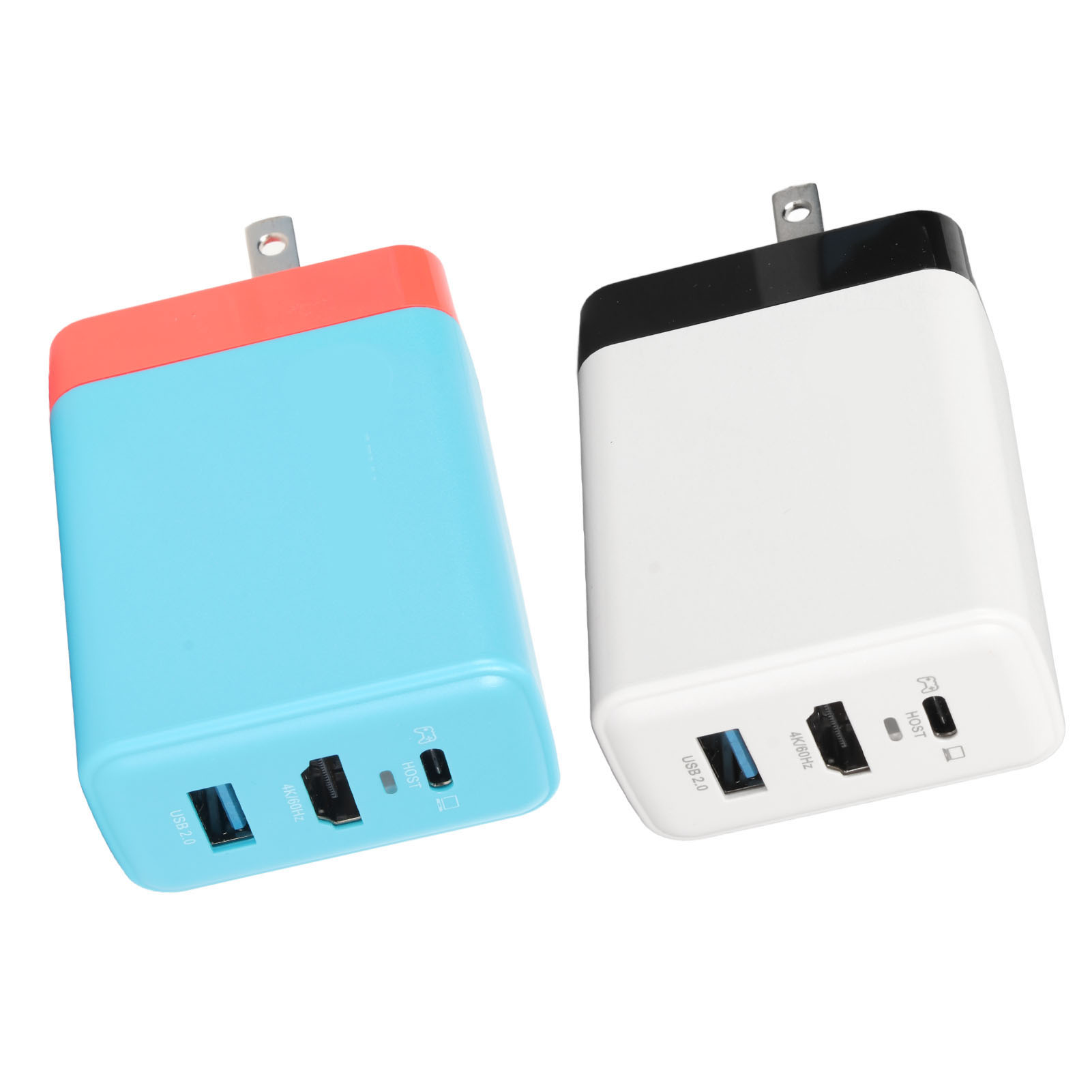 Portable Dock Charger Adapter 3 In 1 Fast Charging HD Multimedia Interface P NEW - Afbeelding 14 van 18