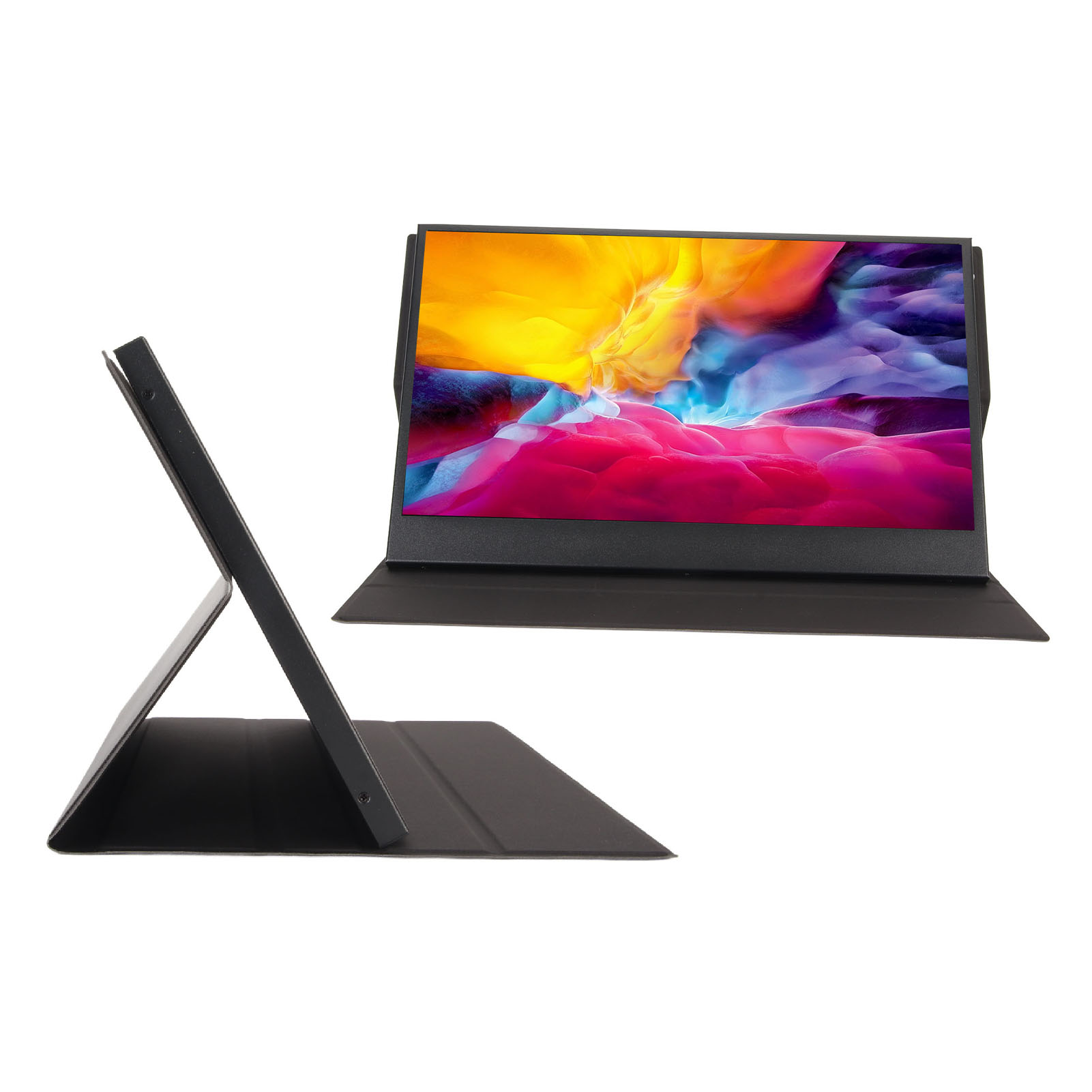 Portable Monitor 13.3in FHD 1920x1080P Plug And Play Computer External Screen FY - Afbeelding 31 van 33