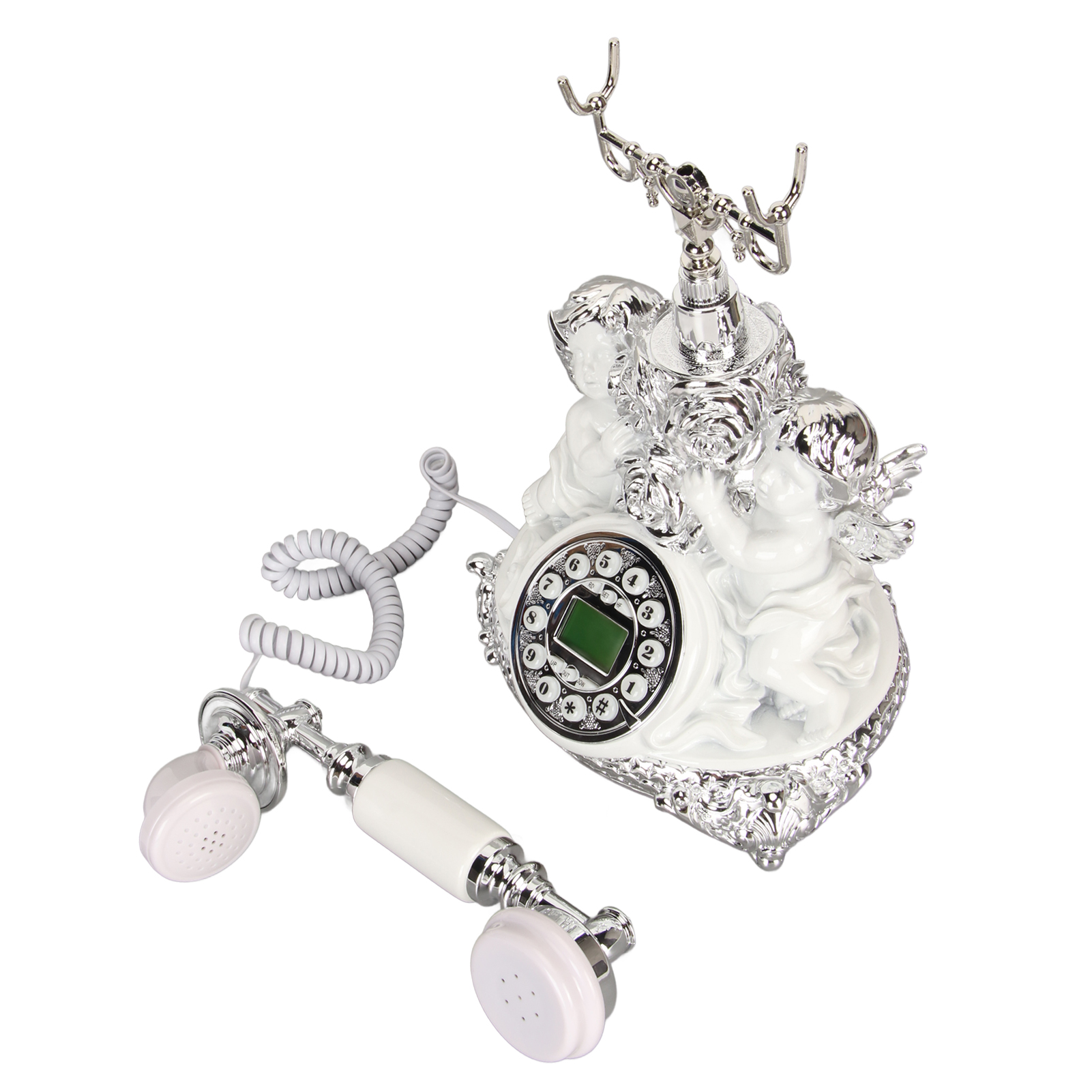 RETRO LANDLINE PHONE With LCD Display Old Fashioned Antique Vintage