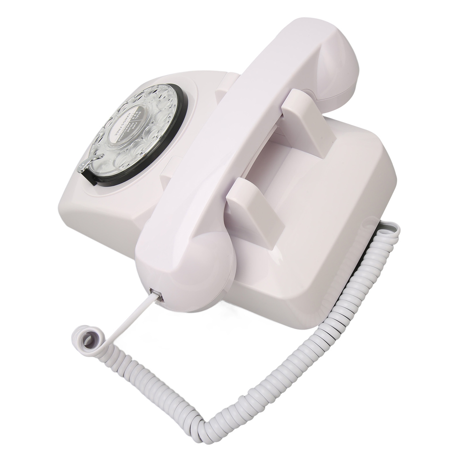 Retro Rotating Phone Old Fashioned Vintage Landline Phone With Mechanical Rin FY - Afbeelding 23 van 31