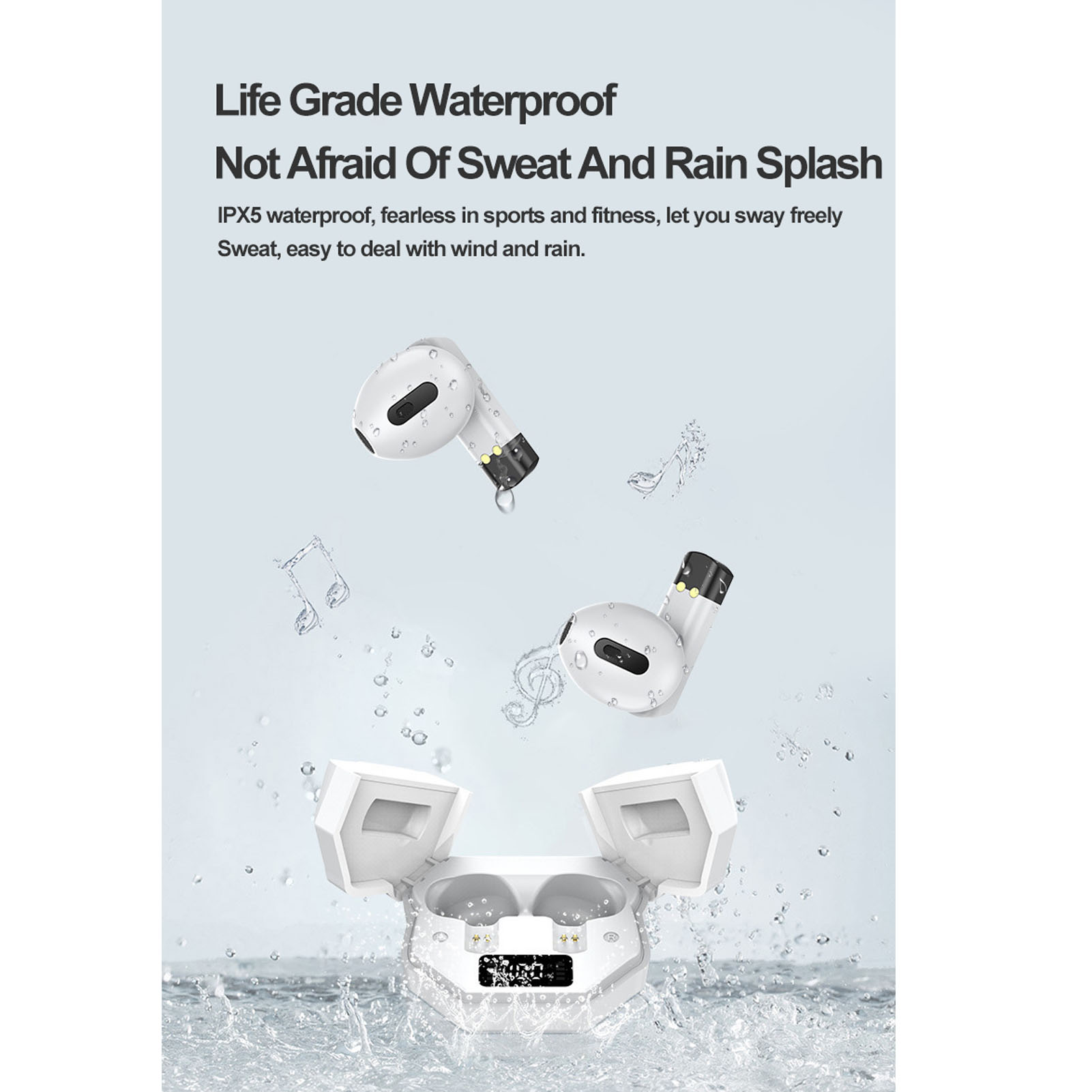Language Translator Earbuds Multifunction Noise Reduction Stereo Sound 144 Ki CB - Afbeelding 30 van 30