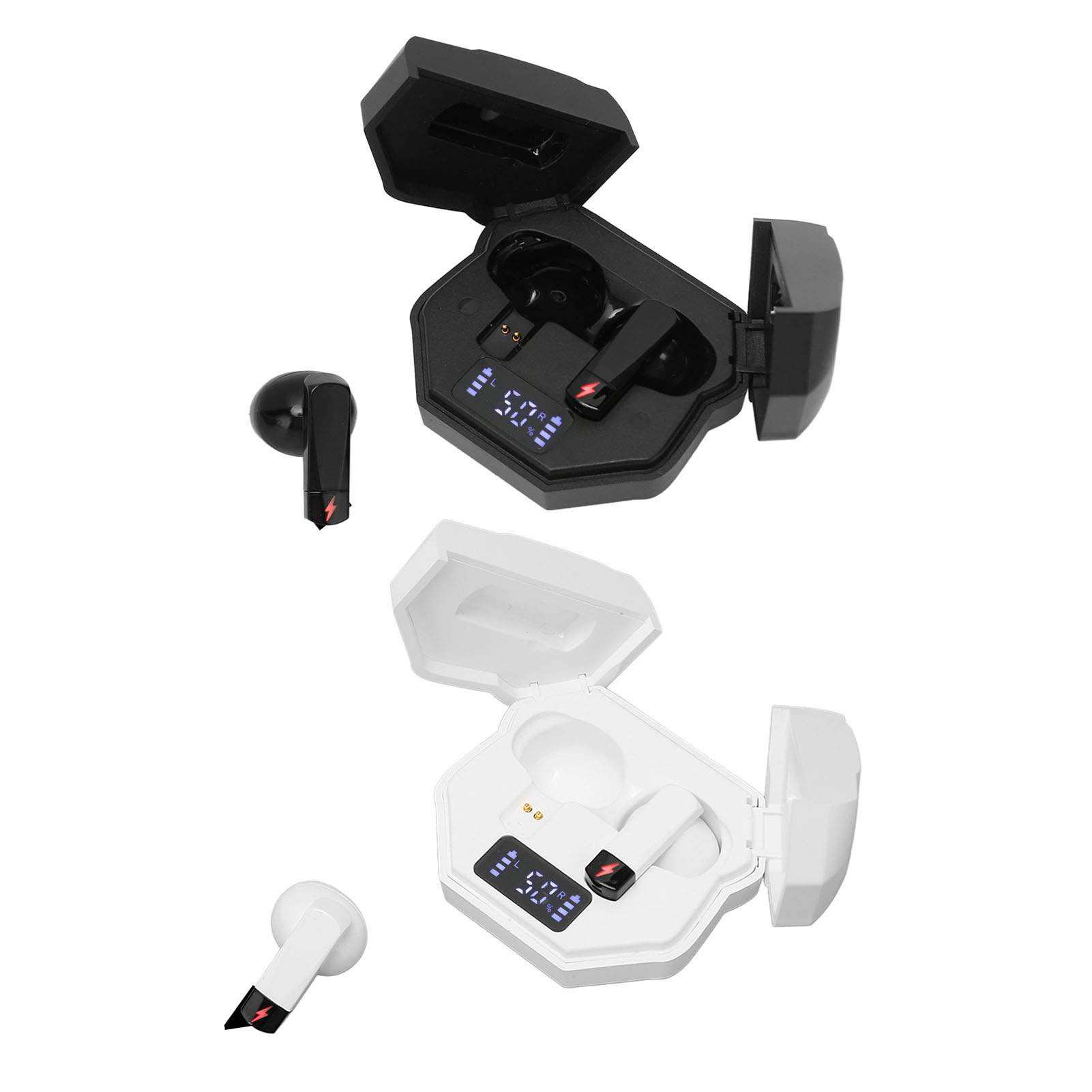 Language Translator Earbuds Multifunction Noise Reduction Stereo Sound 144 Ki CB - Afbeelding 26 van 30