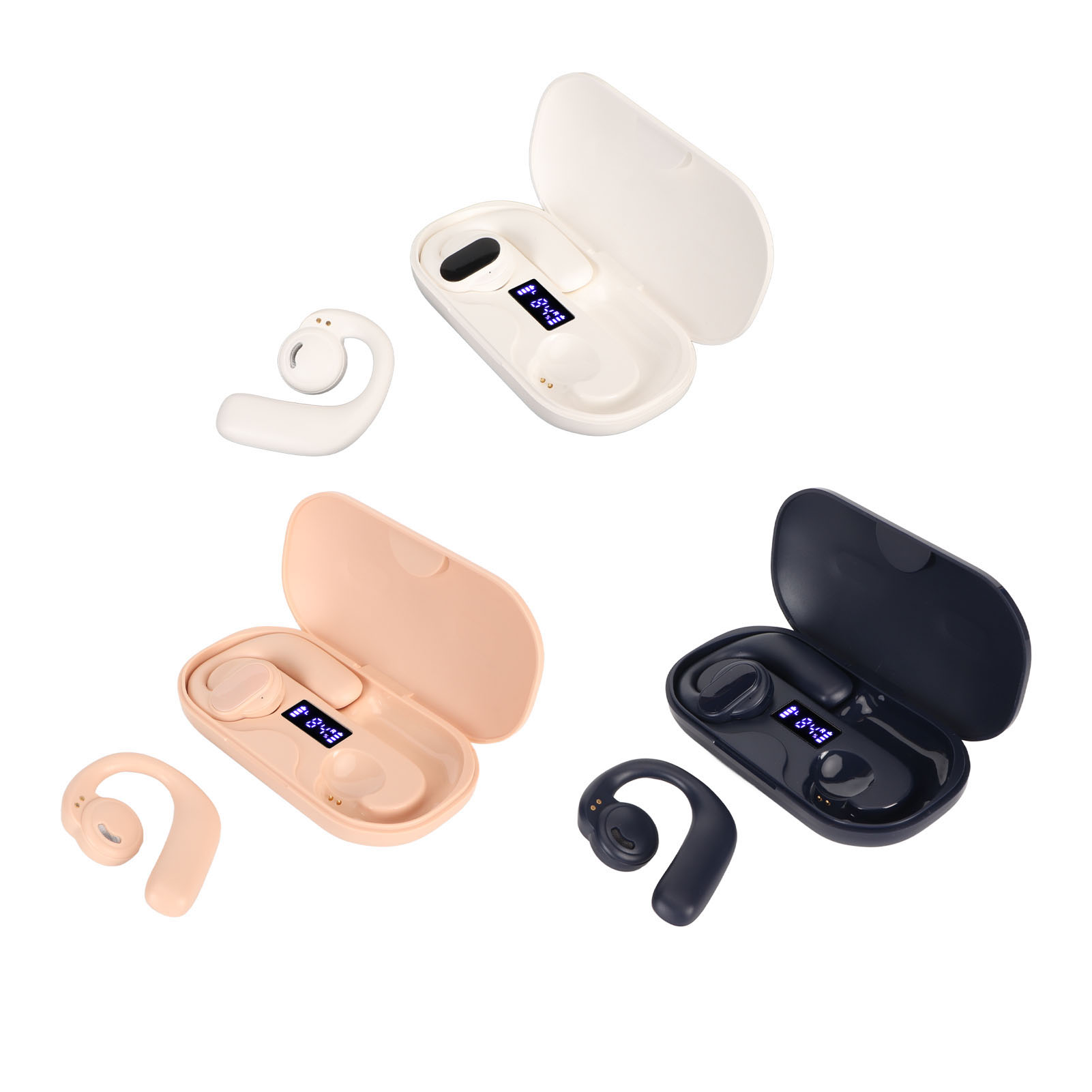 Language Translator Earbuds Multifunction Noise Reduction Stereo Sound 144 K Hot - Afbeelding 31 van 33